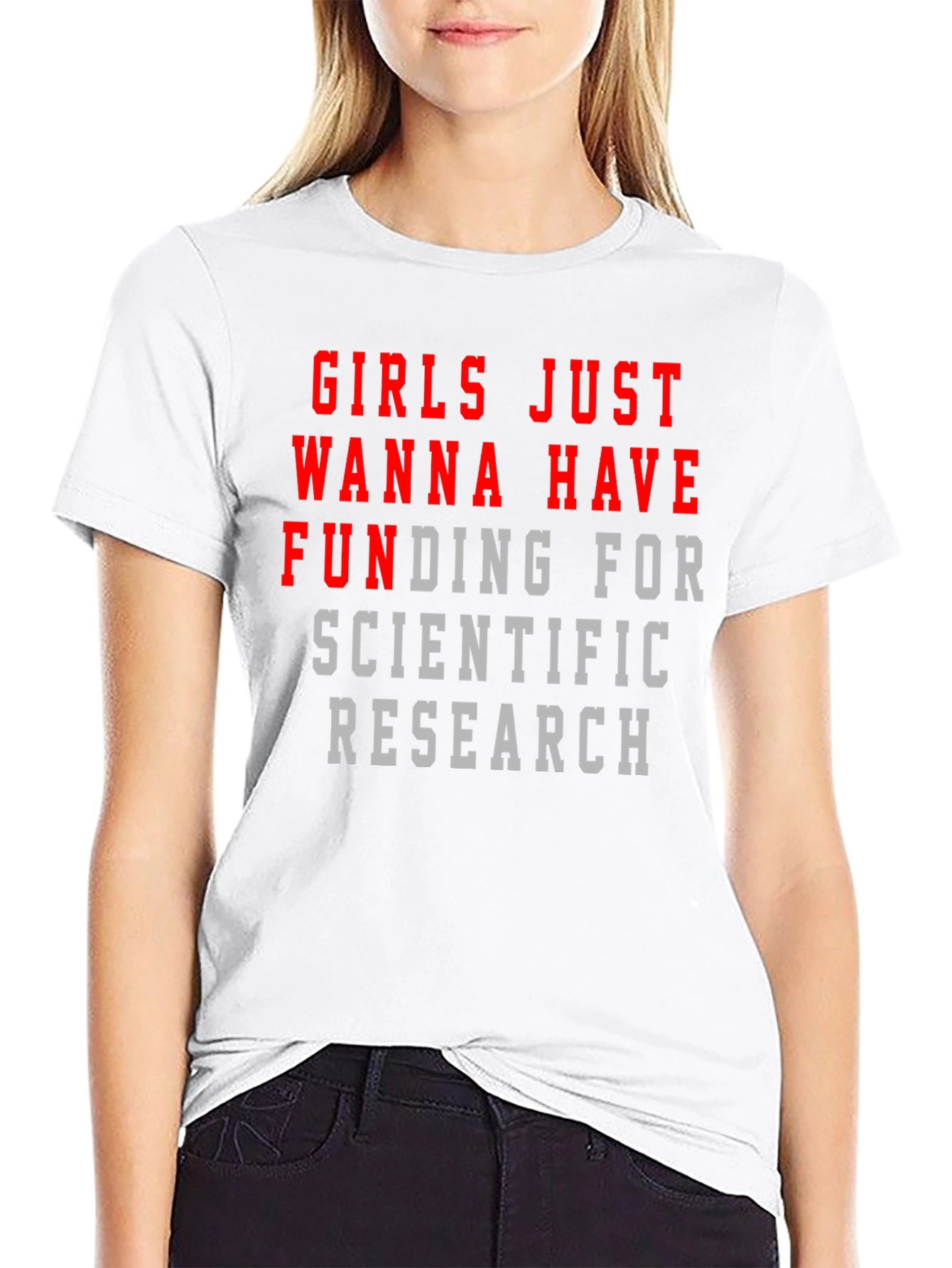 Black Girls Just Wanna Have Funding T-Shirt view 9