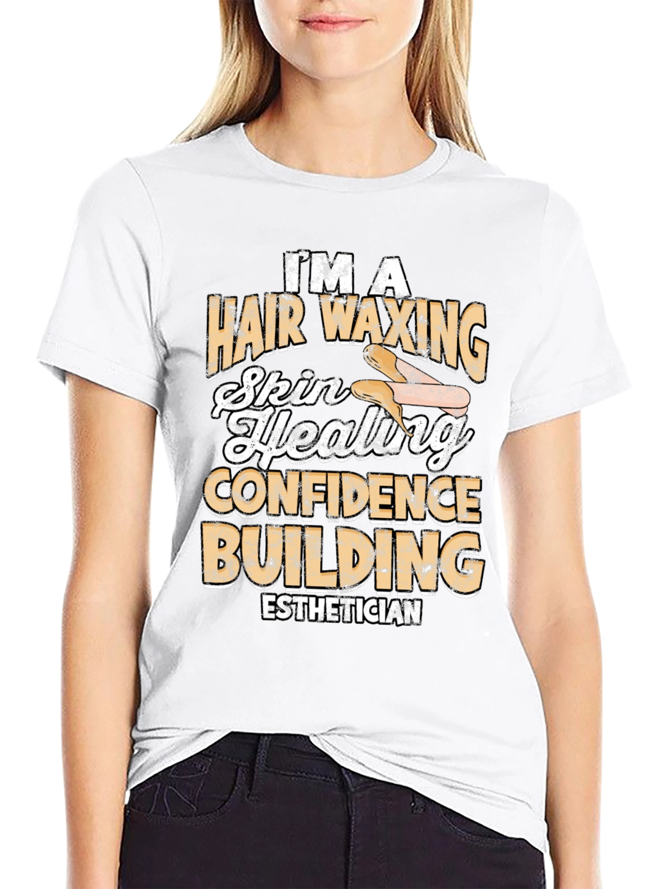 Esthetician Hair Waxing Skin Healing T-Shirt - 9