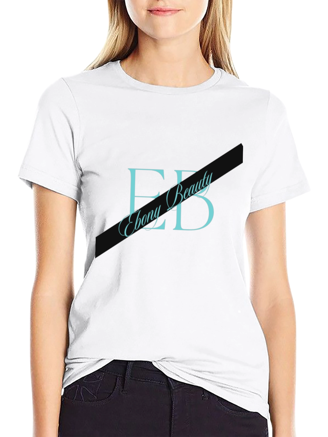 Black Ebony Beauty Black T-Shirt - Stylish and Comfortable view 9