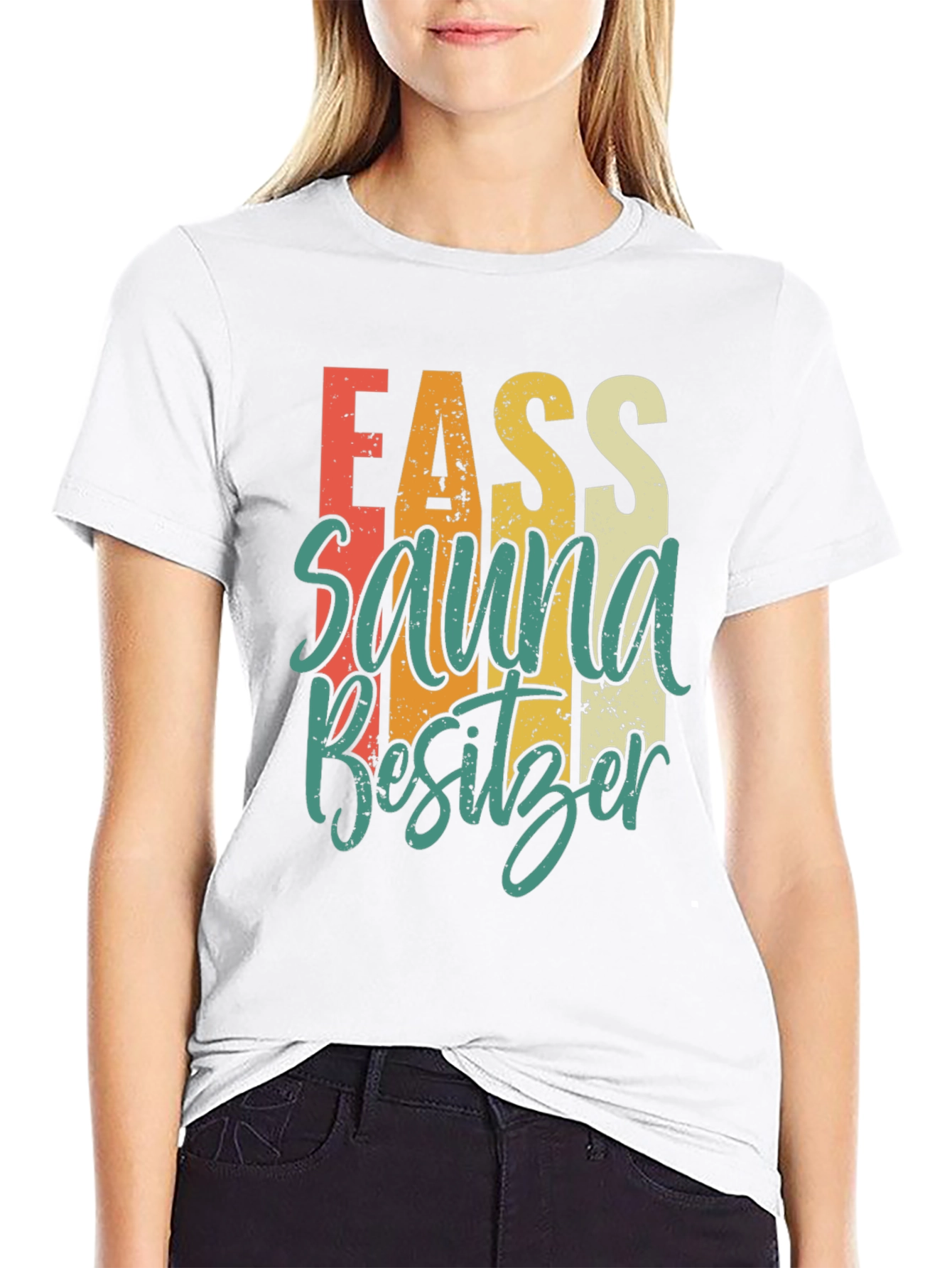 Black Fass Sauna Besitzer T-Shirt view 9