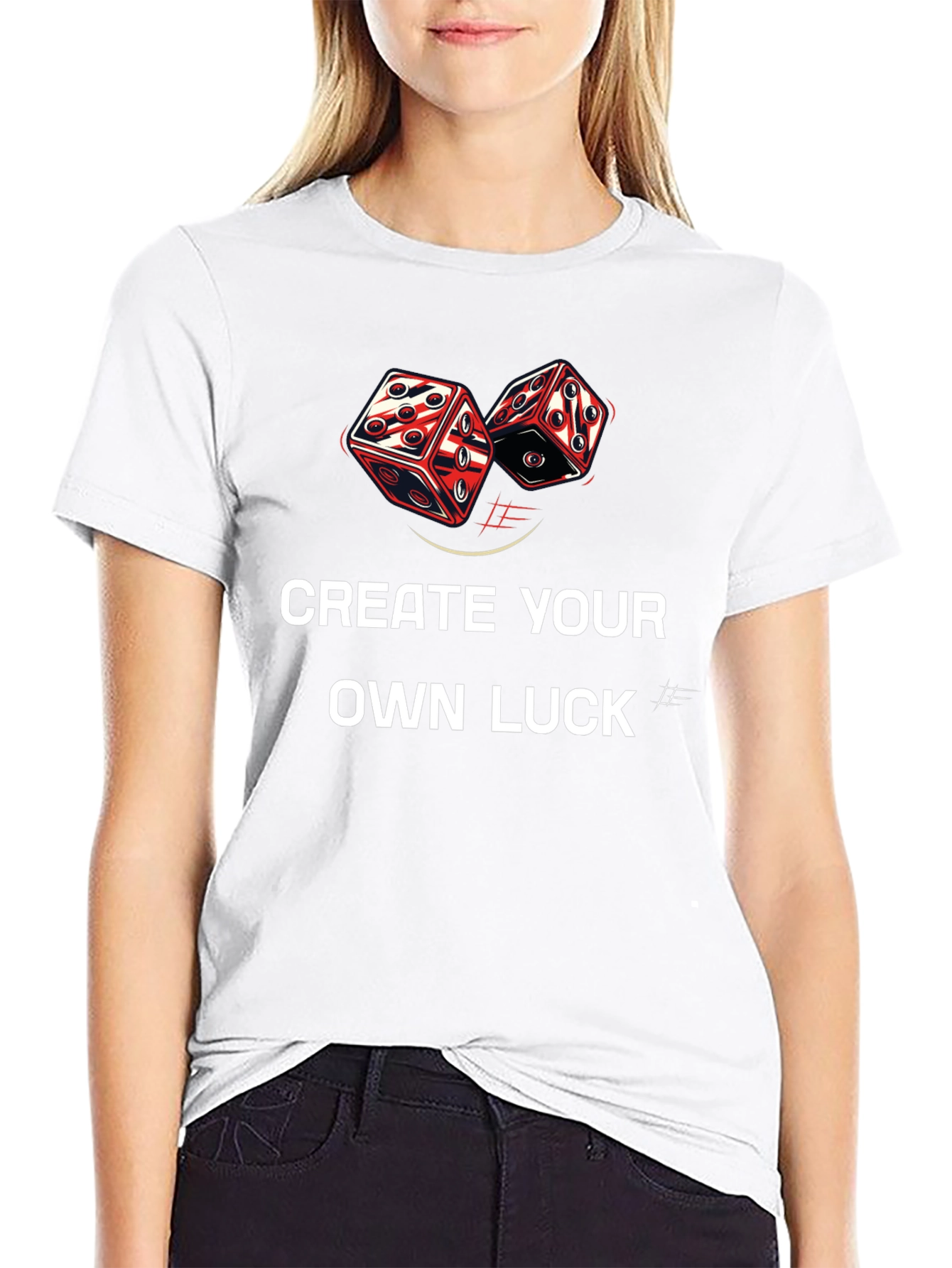 Create Your Own Luck Graphic Tee - 9