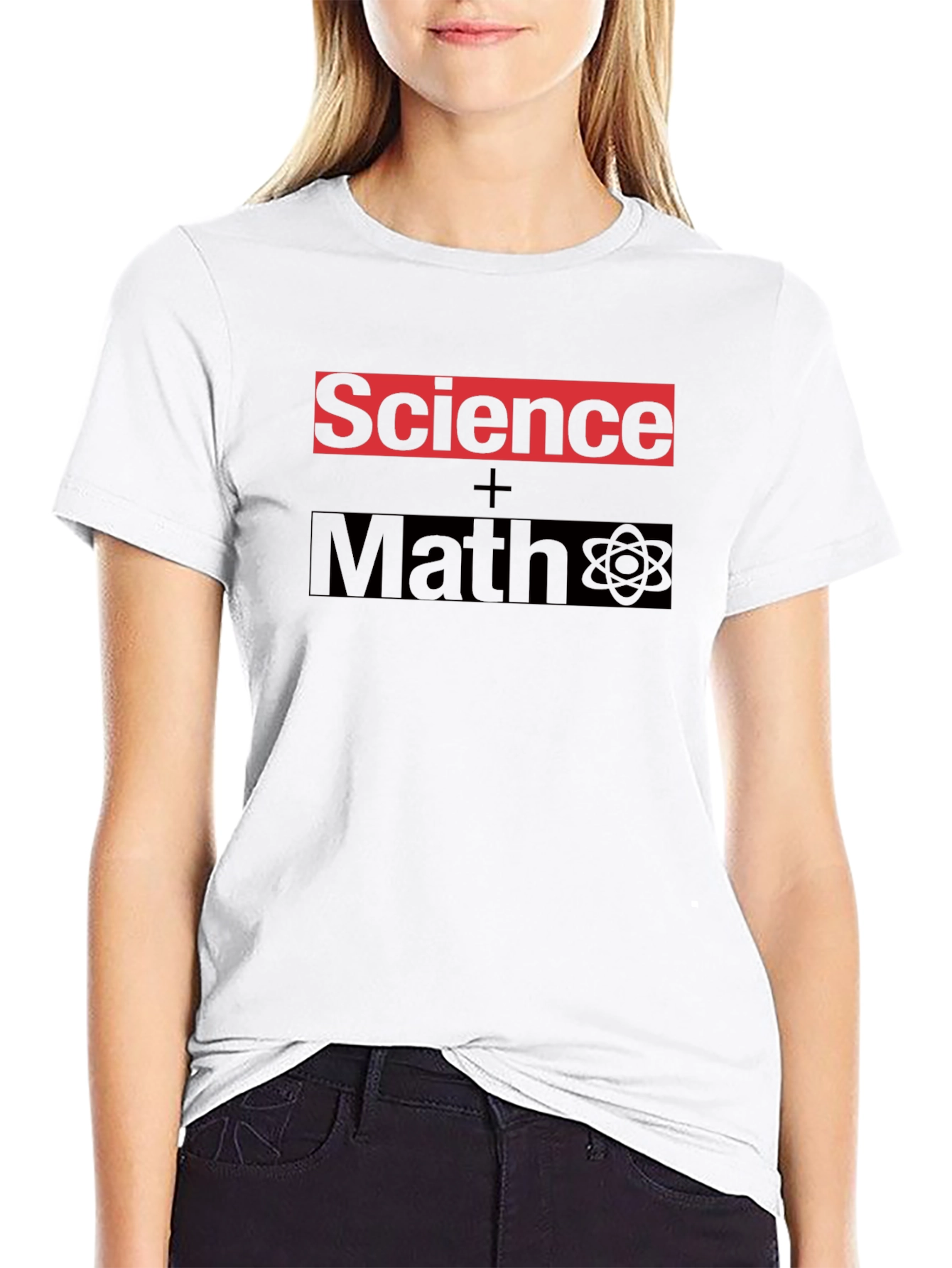 Black Science + Math Graphic Tee - Nerd Humor T-Shirt view 9