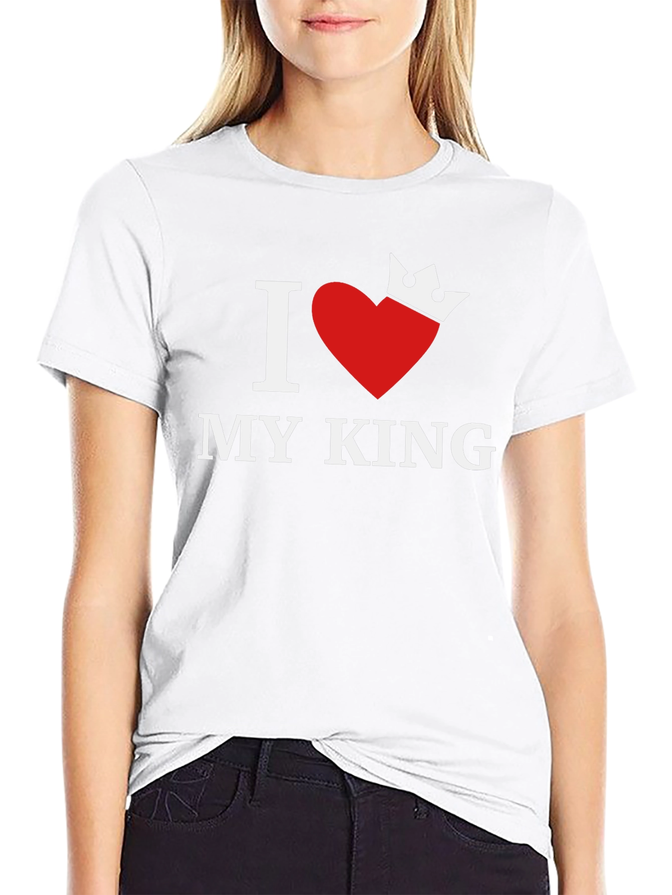 Black I Love My King - Graphic Tee view 9