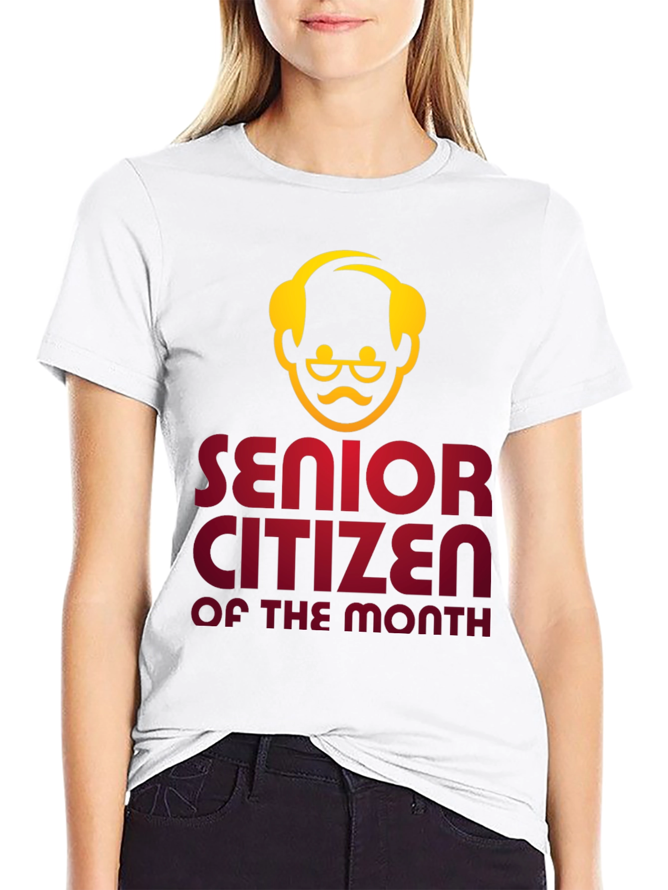 Black Senior Citizen of the Month Graphic Tee view 9
