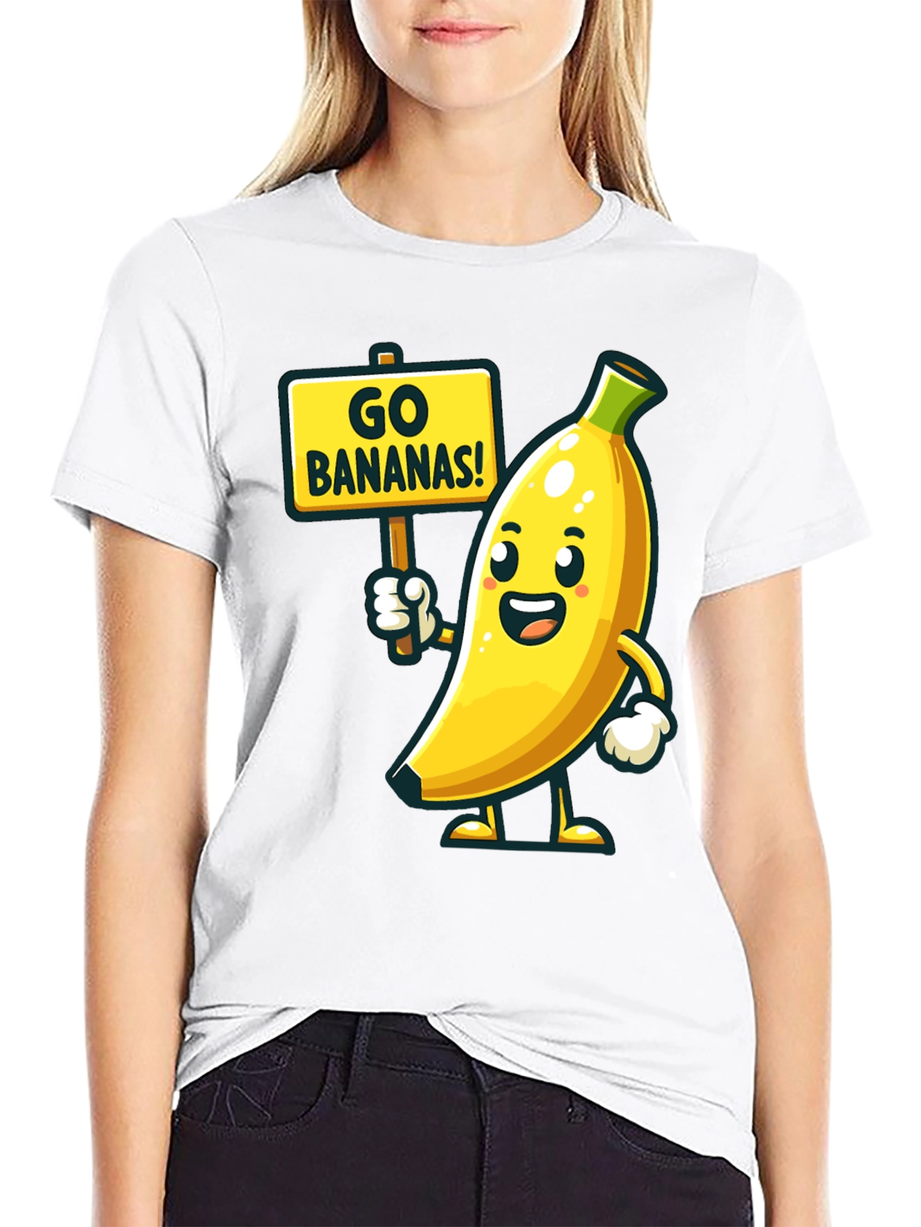 Black Go Bananas T-Shirt view 9