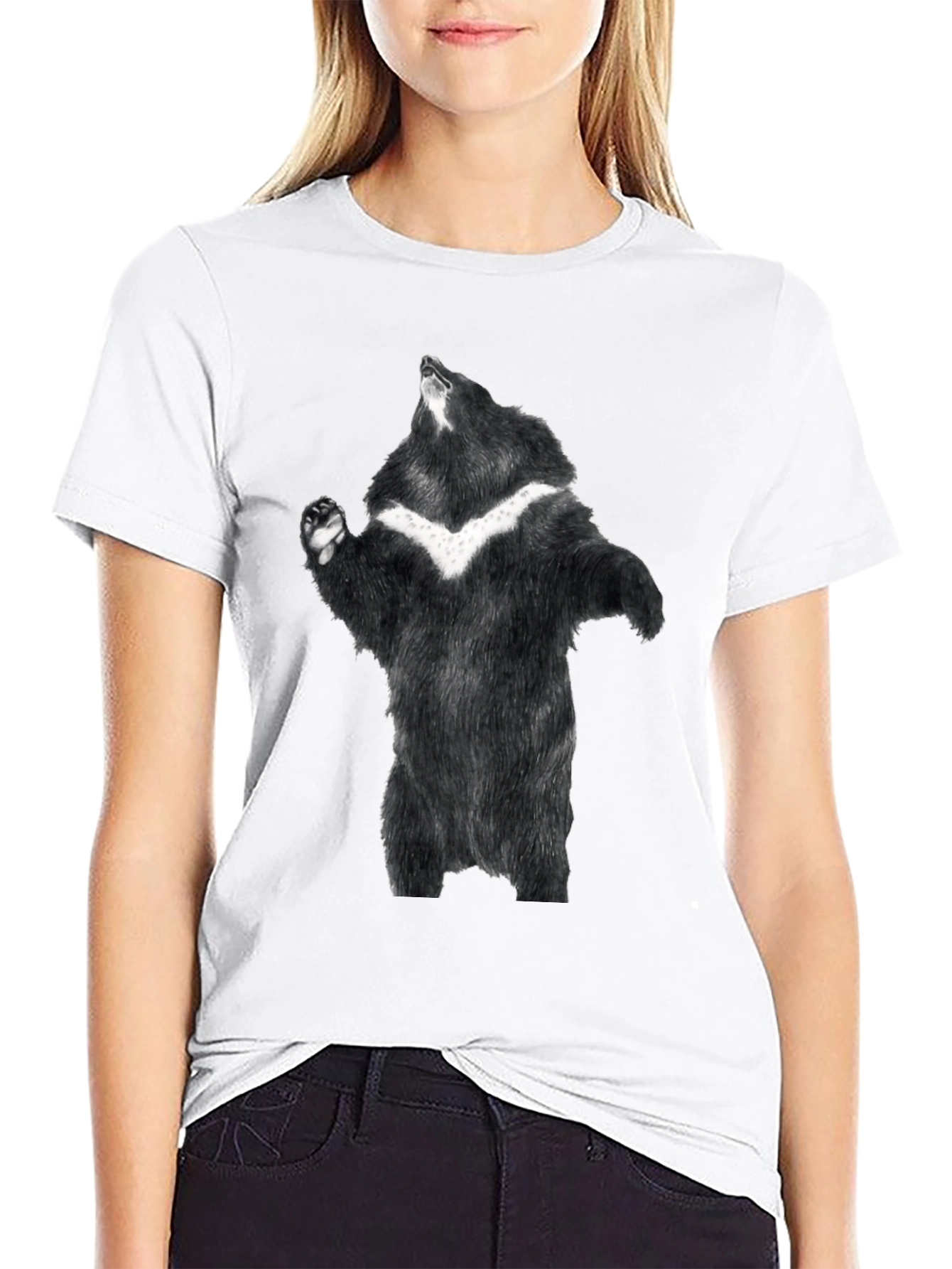 Black Black Bear Graphic Tee - Men's Short Sleeve Shirt view 9