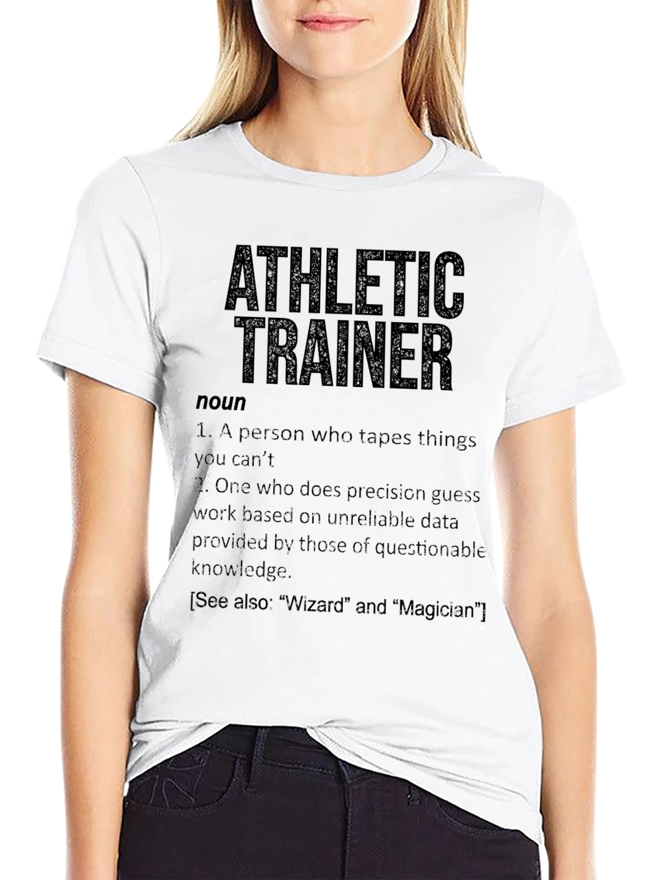 Athletic Trainer Definition Graphic Tee - 9