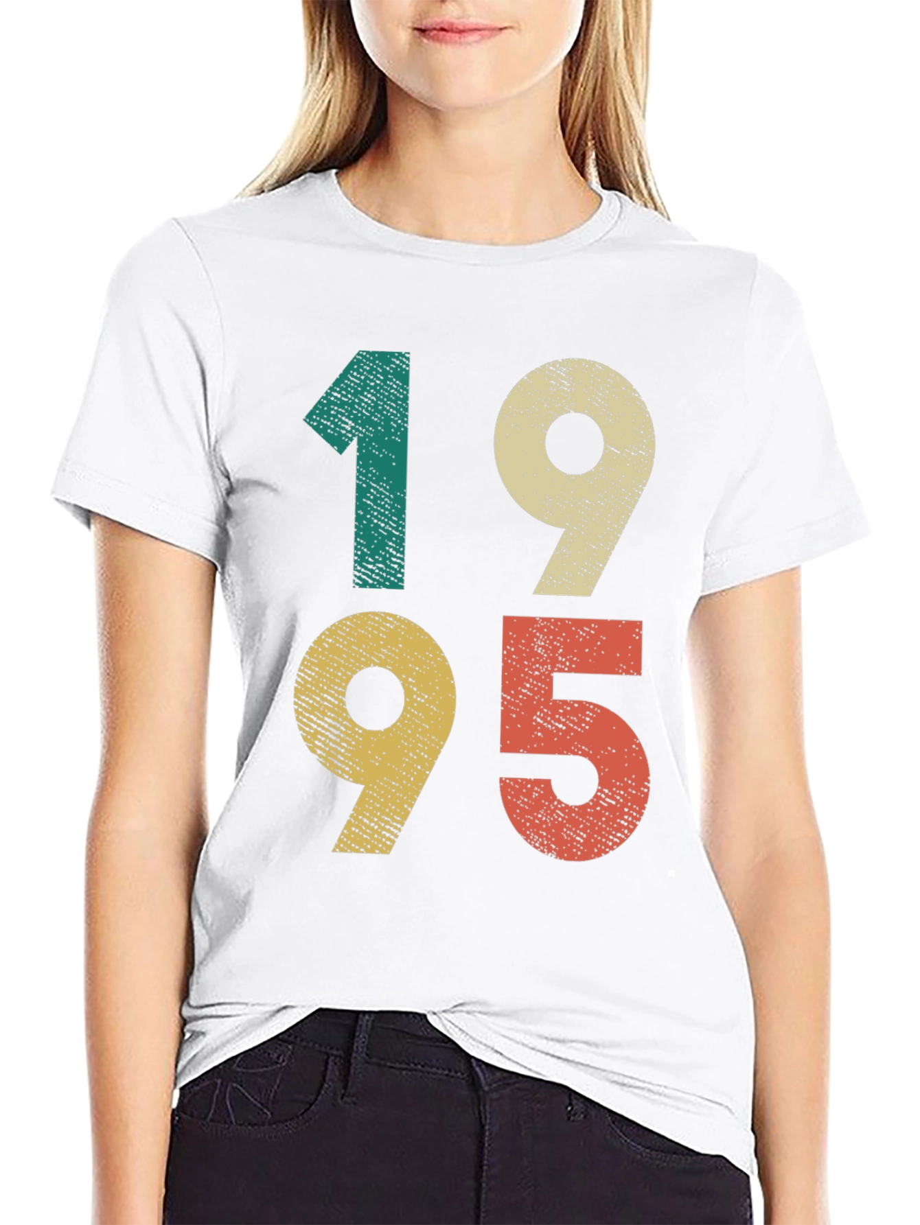 Black Retro 1995 Graphic T-Shirt view 9