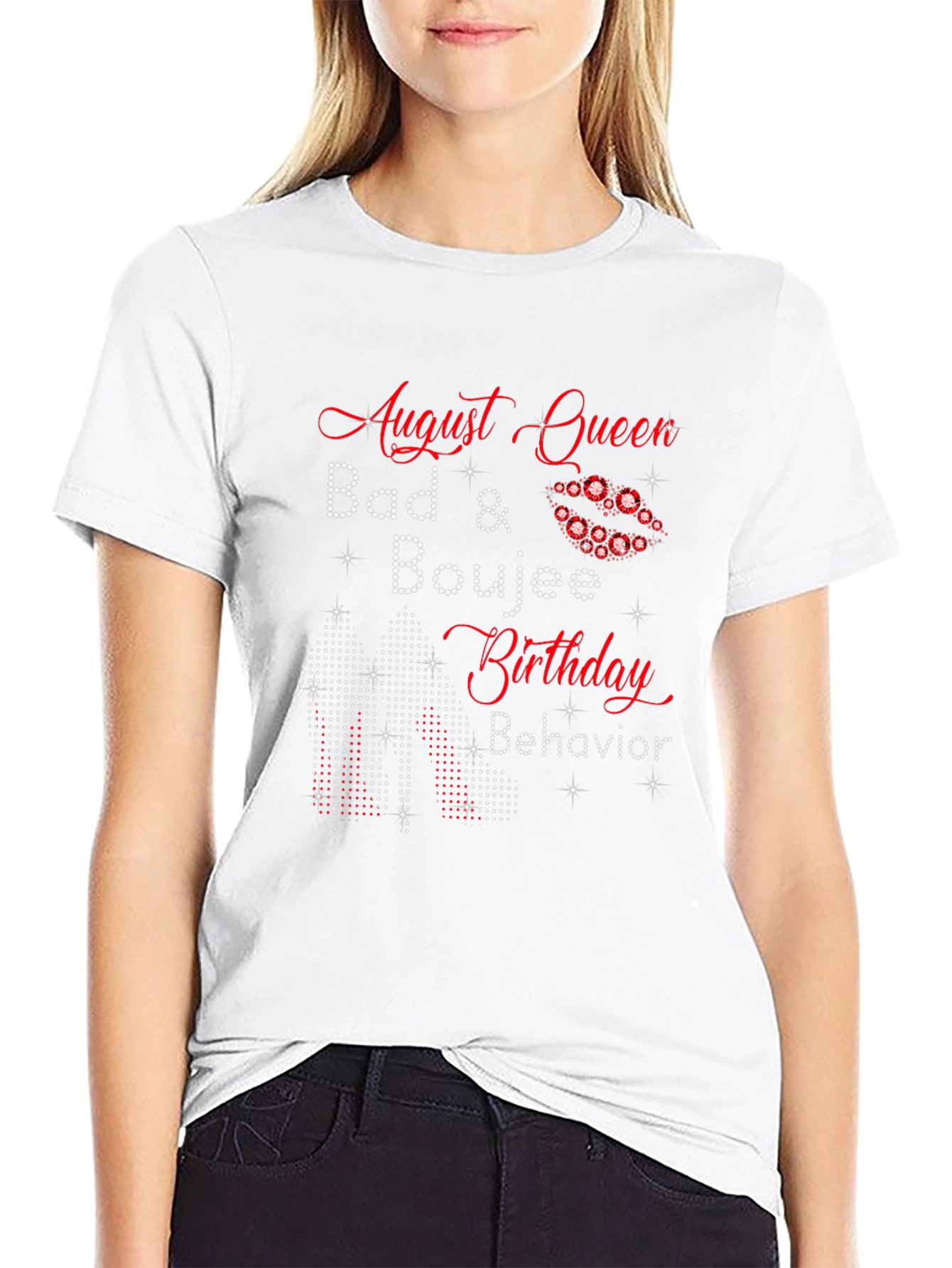 August Queen Birthday Bad & Boujee T-Shirt - 9