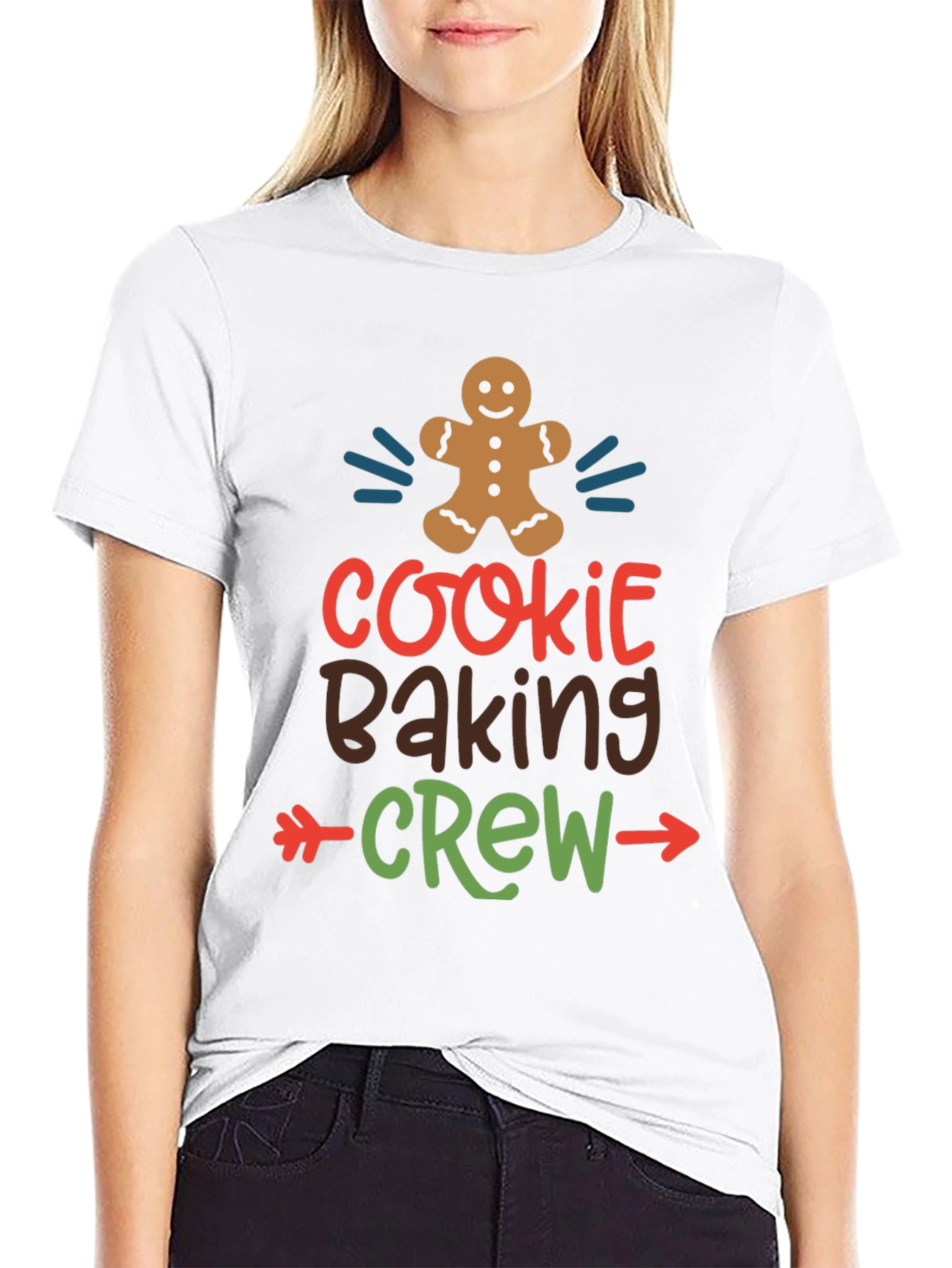 Black Cookie Baking Crew Graphic Tee view 9