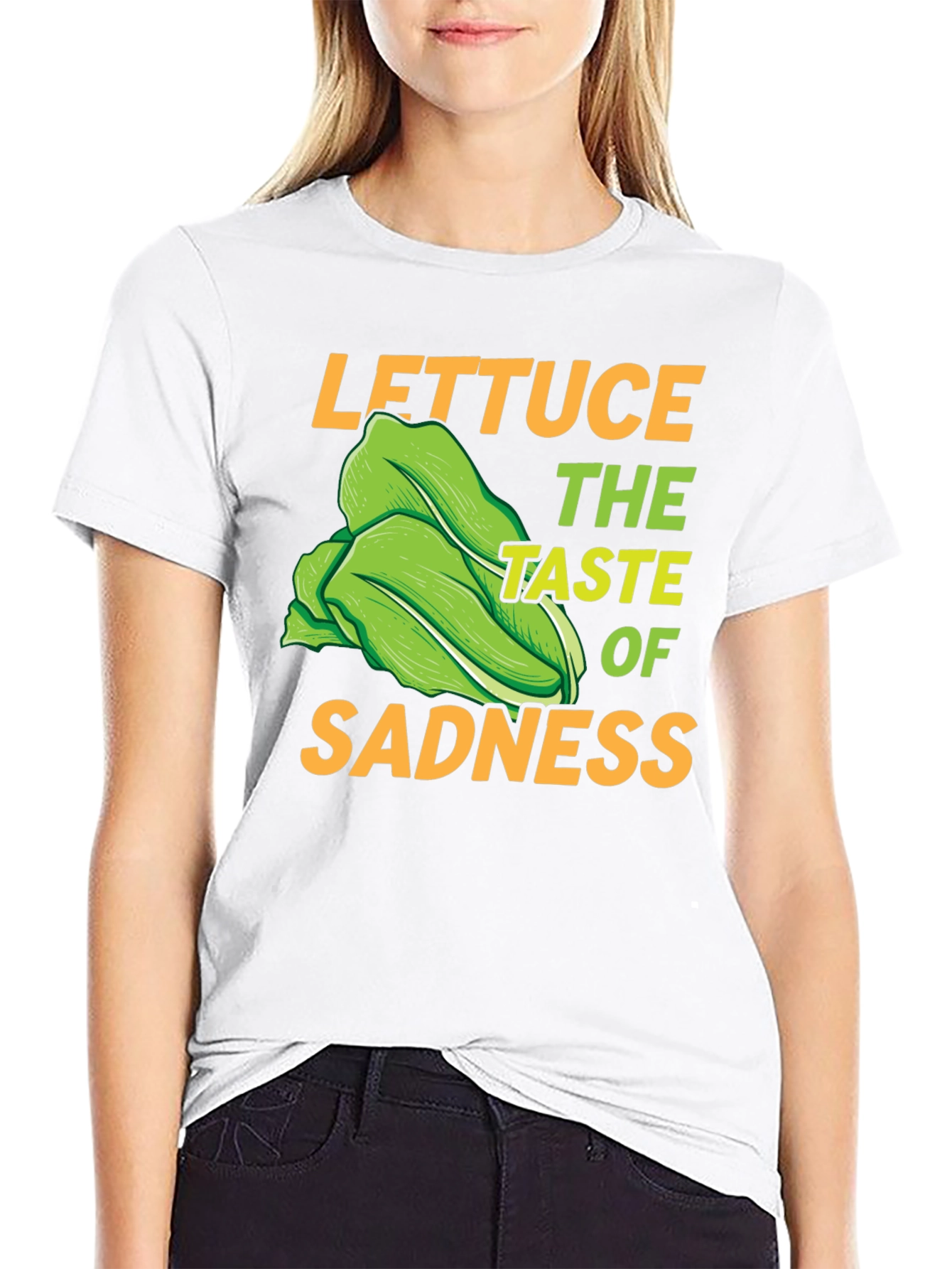 Black Lettuce Taste of Sadness Graphic T-Shirt view 9