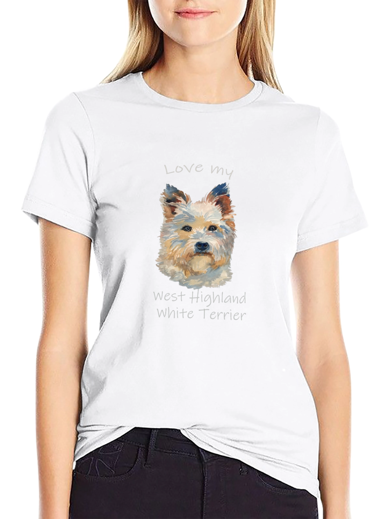 Love My West Highland White Terrier T-Shirt - 9