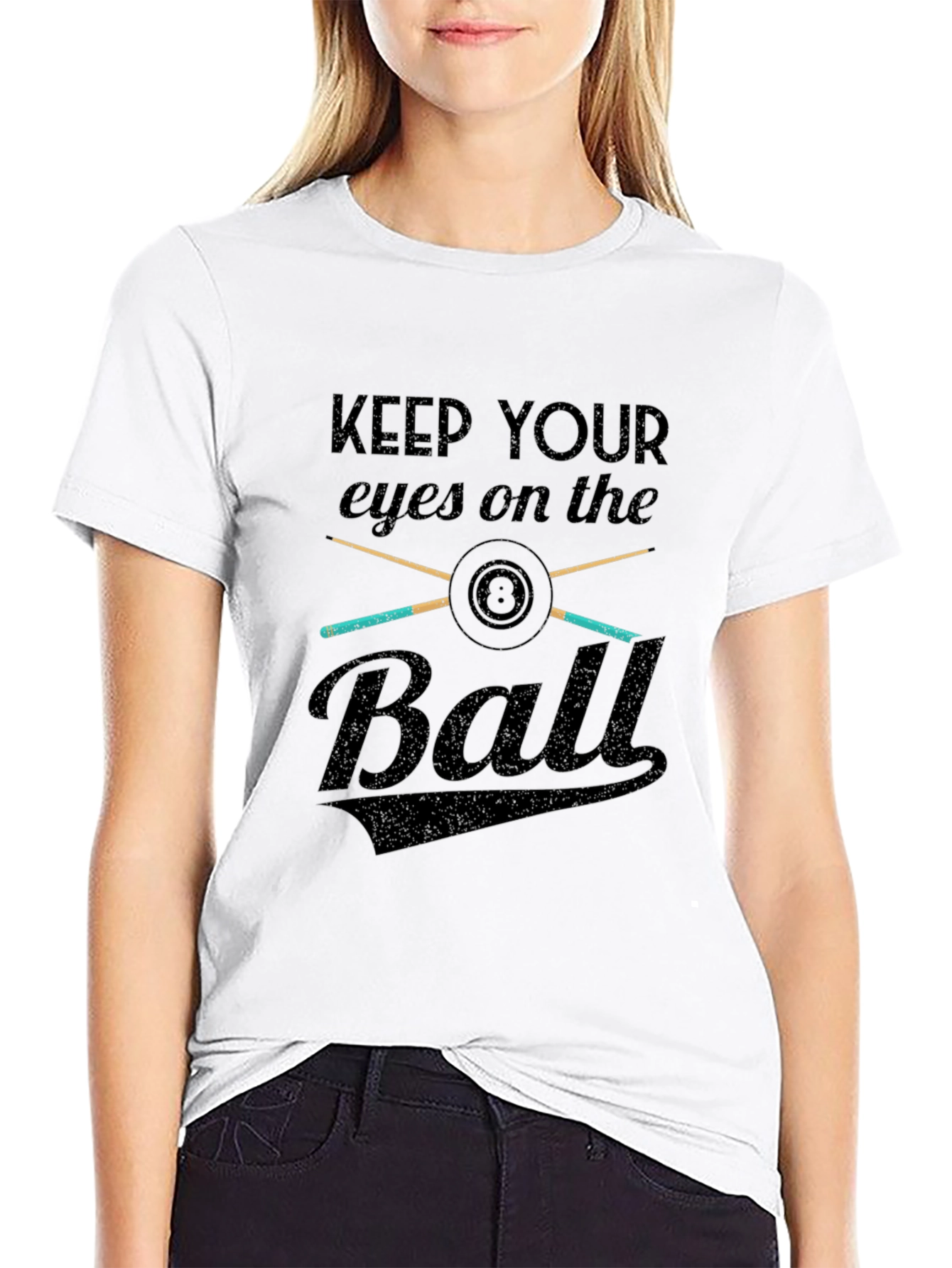 Keep Your Eyes On The Ball T-Shirt - 9