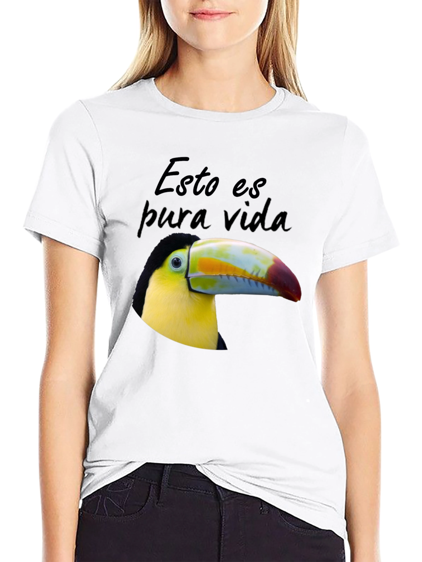 Black Pura Vida Toucan T-Shirt view 9