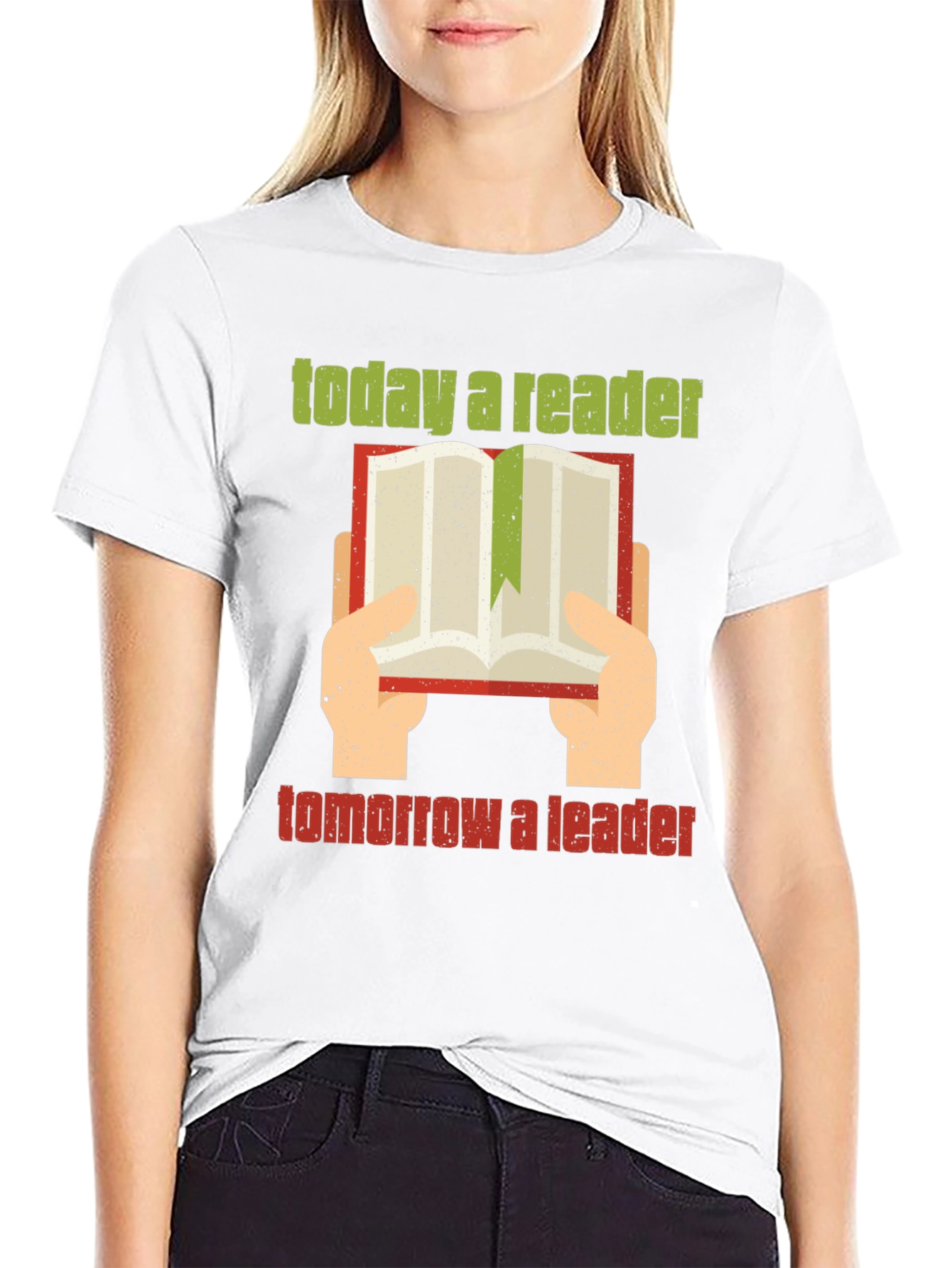 Black Reader Leader Graphic T-Shirt view 9