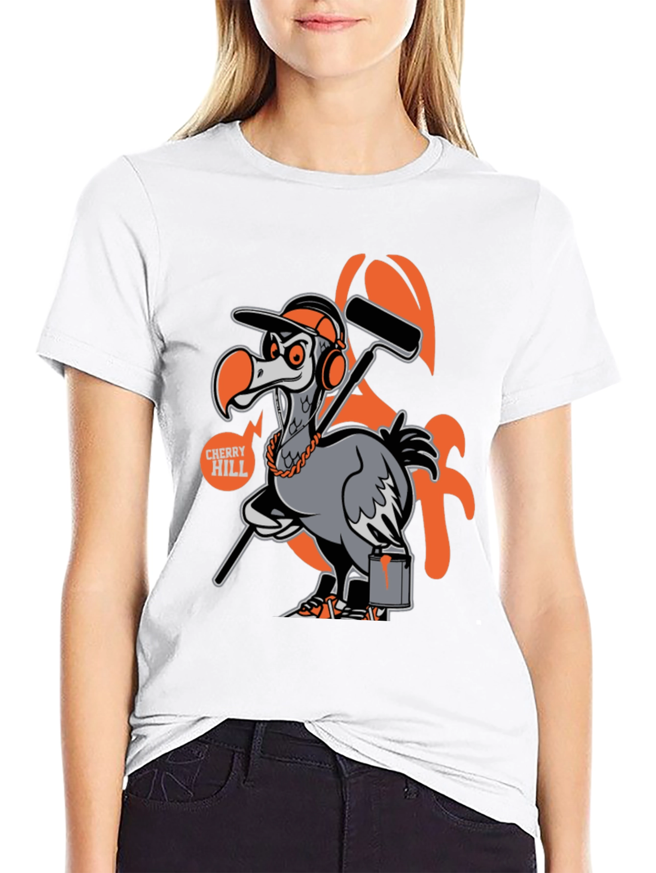 Black Dodo Bird Graphic T-Shirt - Cherry Hill Style view 9