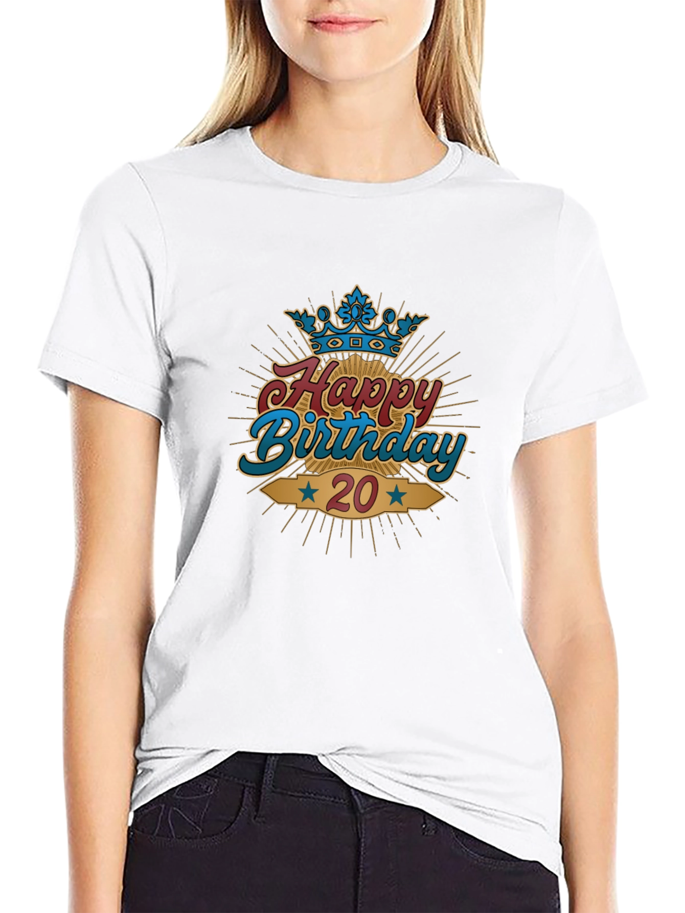 Happy Birthday 20 T-Shirt - 9