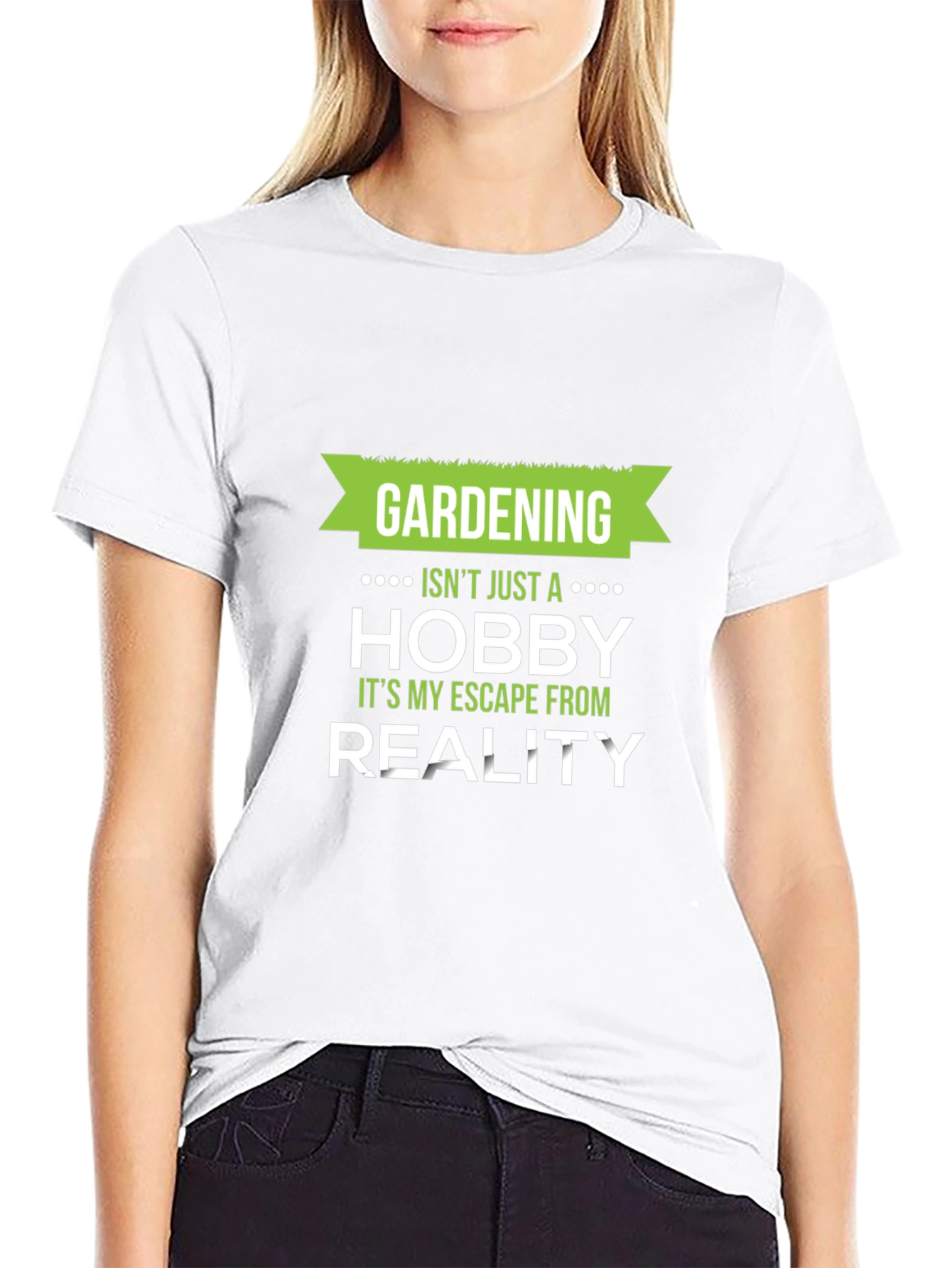 Black Gardening Escape T-Shirt - Hobbyist Apparel view 9