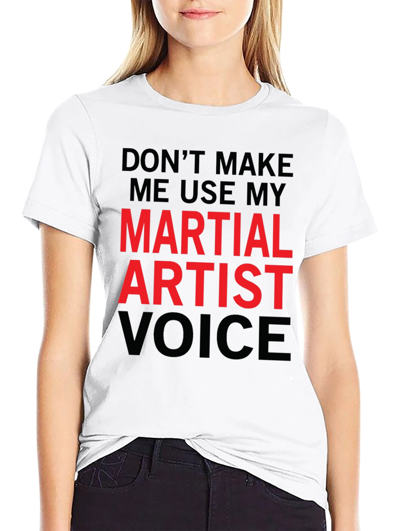 Martial Artist Voice Funny T-Shirt - 9
