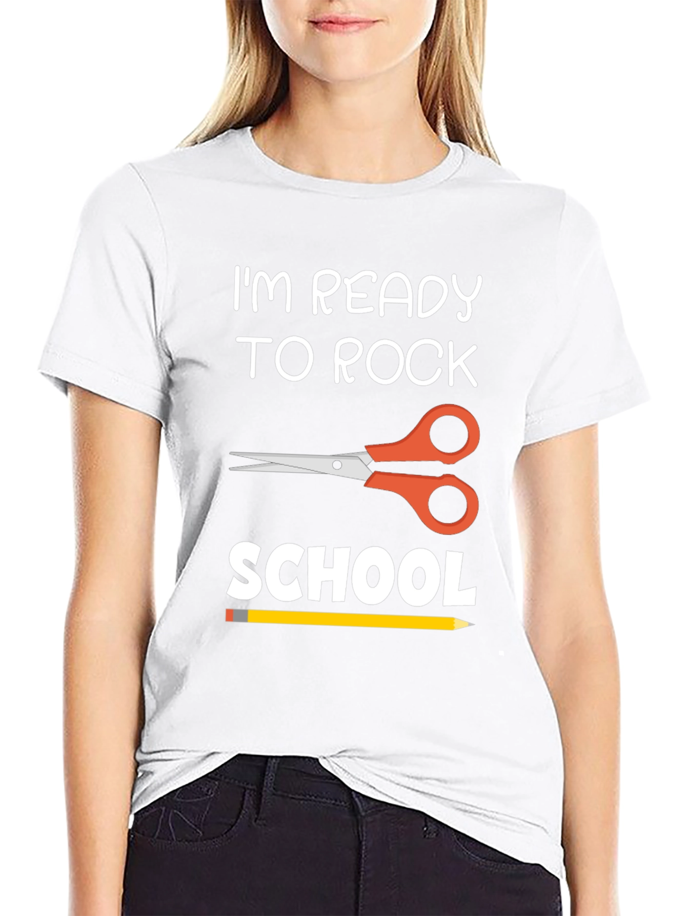 Black Ready to Rock School T-Shirt view 9
