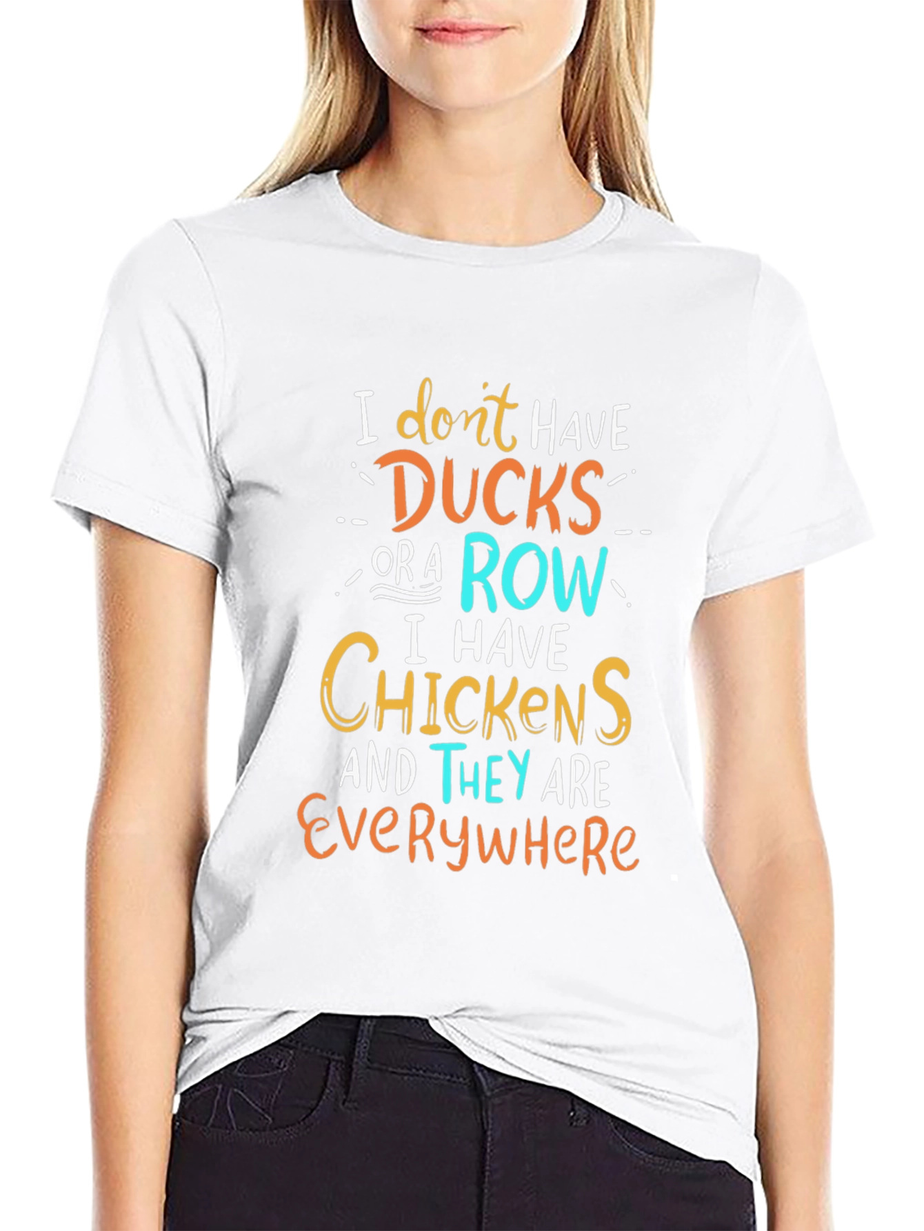 Black Funny Chicken Lover T-Shirt view 9
