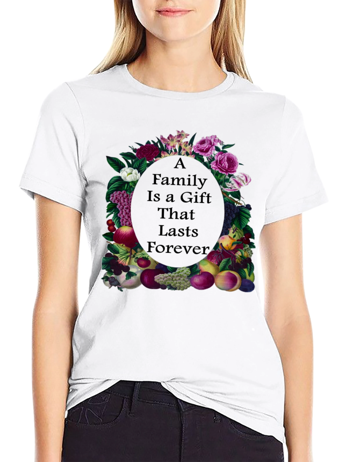 Black Family is a Gift T-Shirt view 9