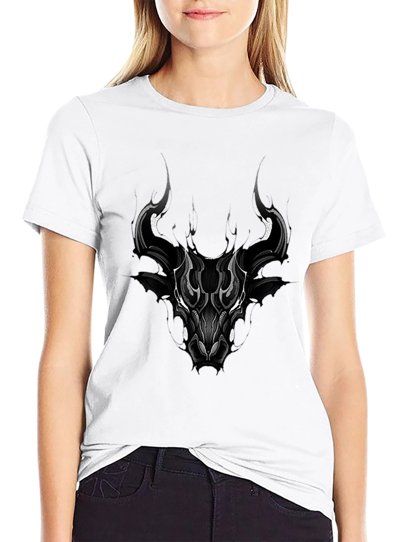 Bull Graphic Black T-Shirt - 9