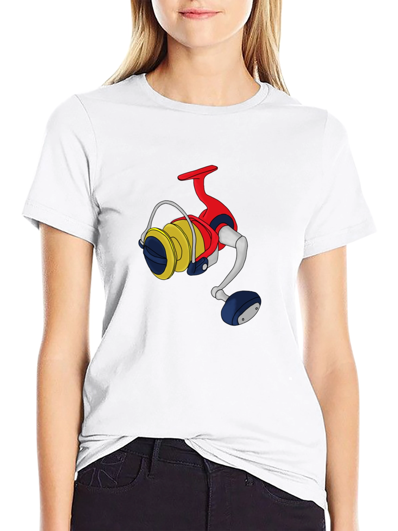Fishing Reel Graphic Tee - Angler Gift - 9