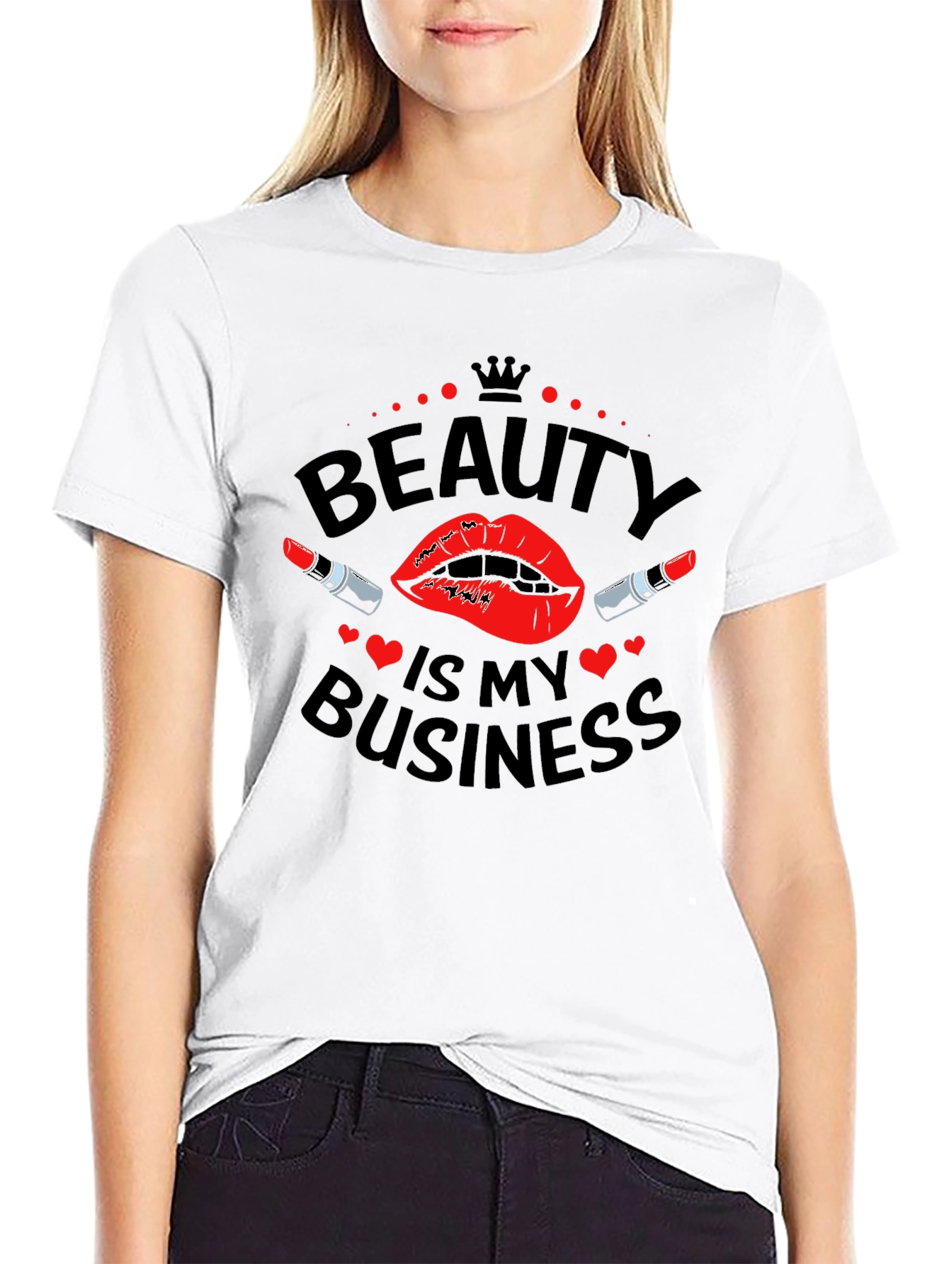Black Beauty Is My Business Graphic T-Shirt view 9