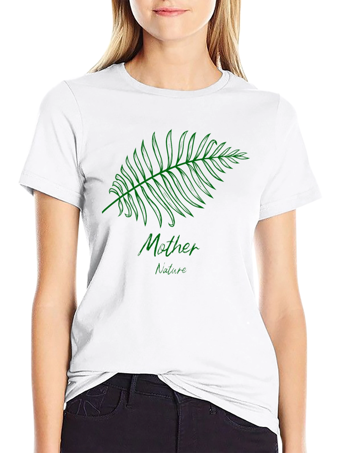Mother Nature Graphic Black T-Shirt - 9