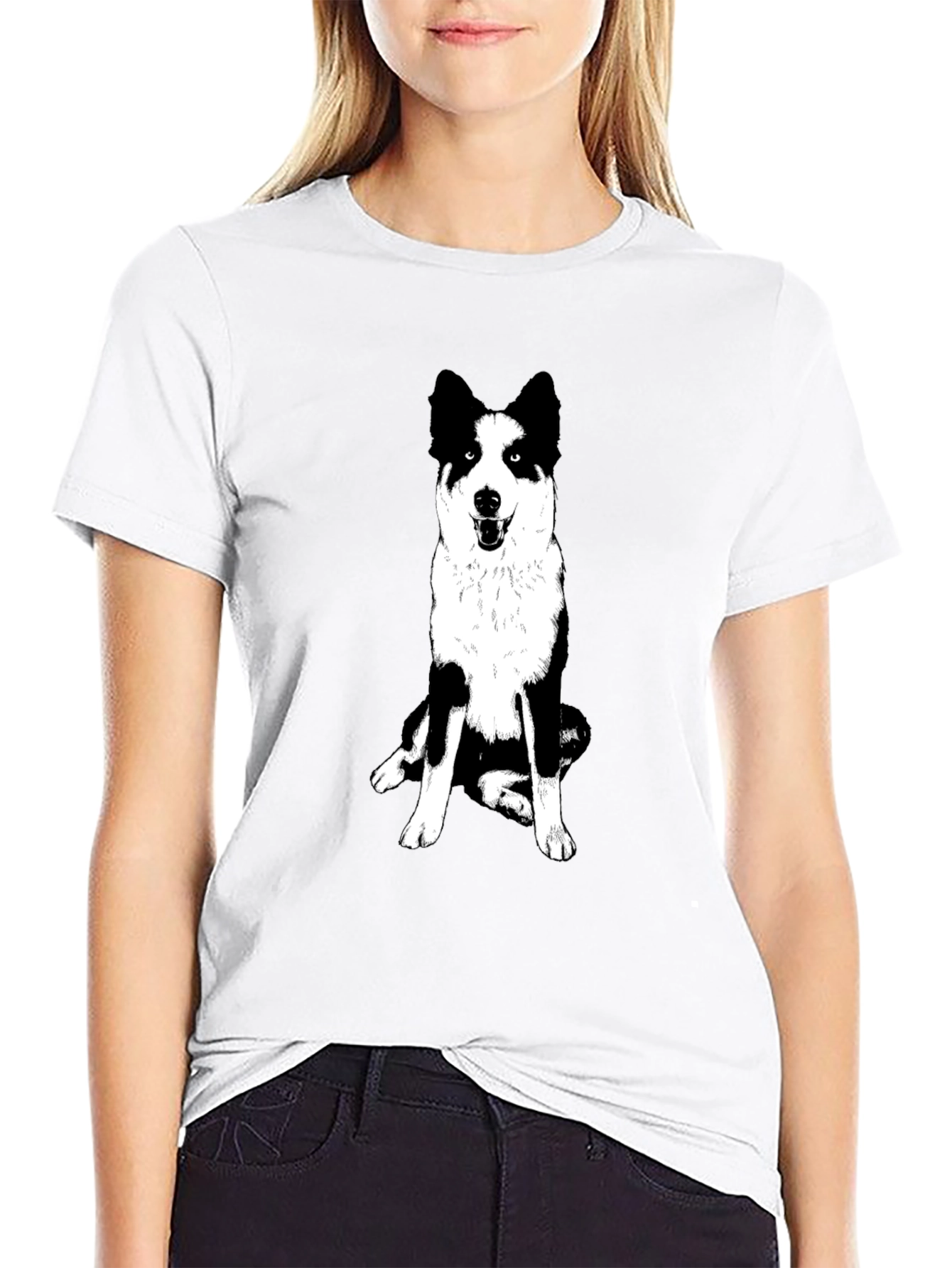 Black Dog Graphic Tee - Black T-Shirt view 9
