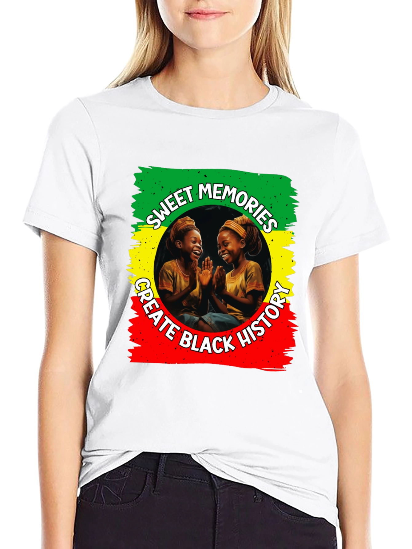 Black Sweet Memories Black History Graphic Tee view 9