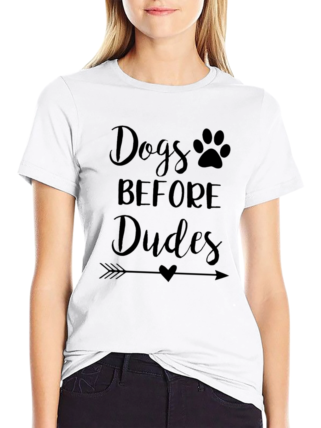 Black Dogs Before Dudes Graphic Tee view 9