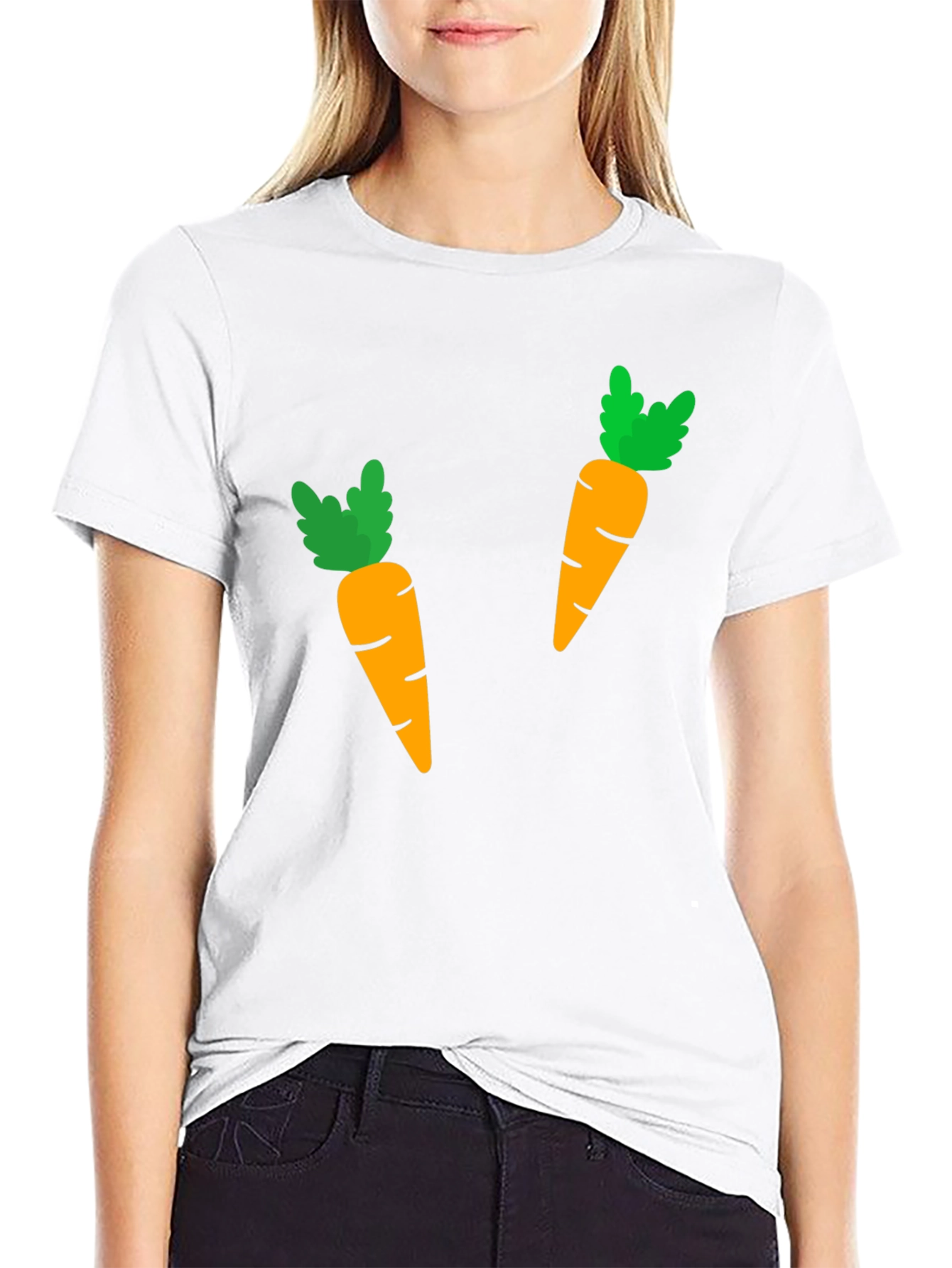 Black Carrot T-Shirt - Fun & Unique Graphic Tee view 9