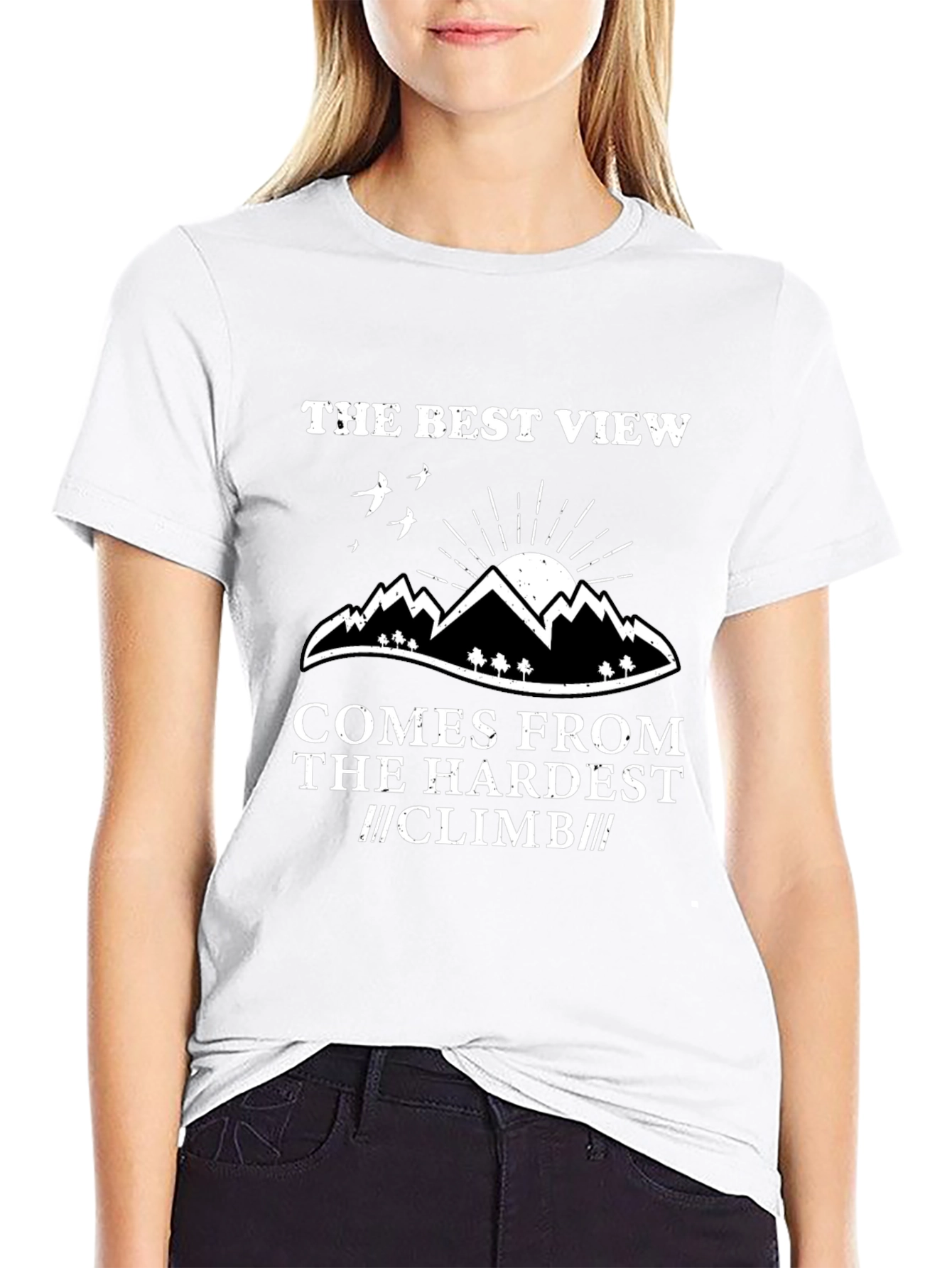 The Best View Climbing T-Shirt - 9