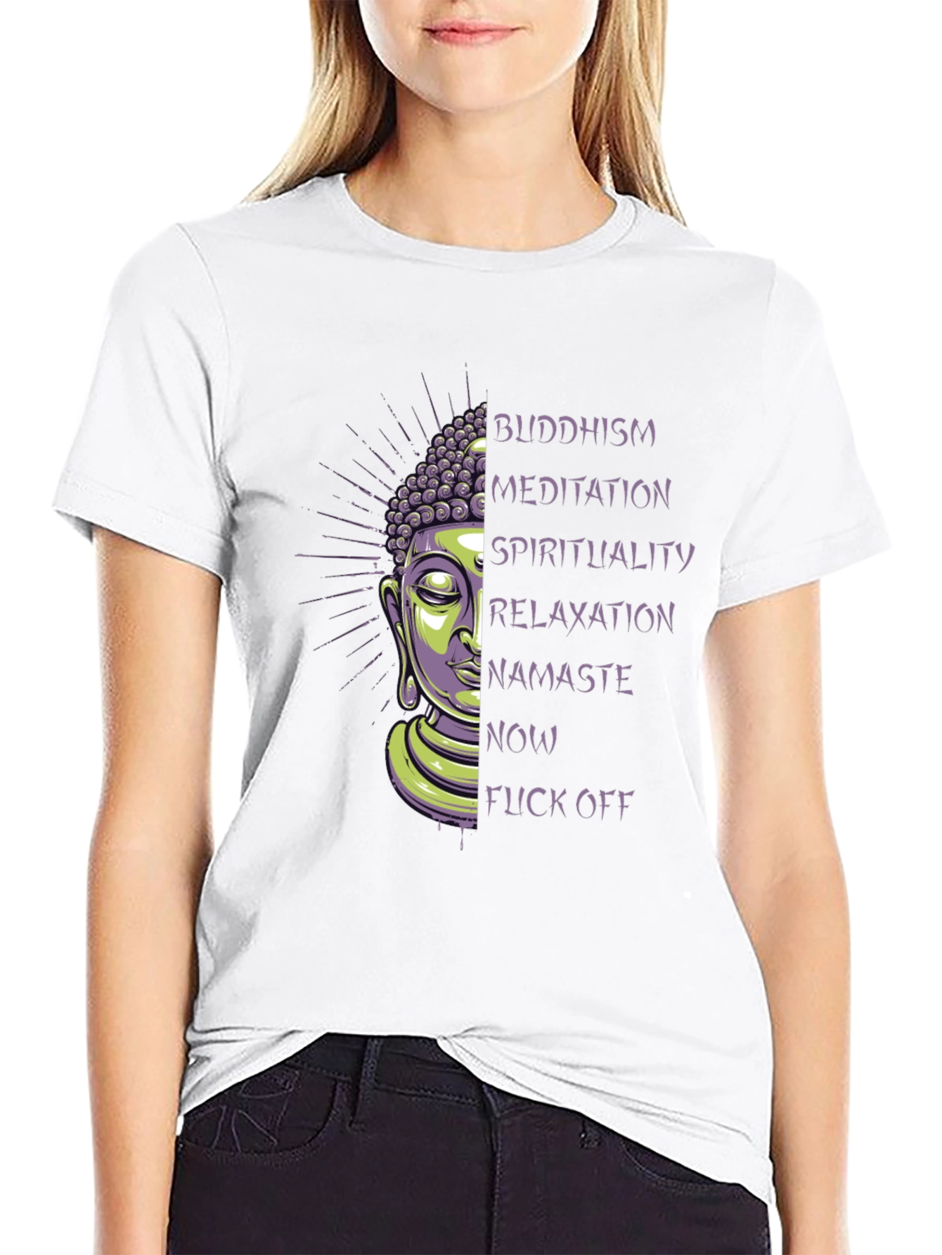 Buddha Meditation T-Shirt - Spiritual Zen Tee - 9