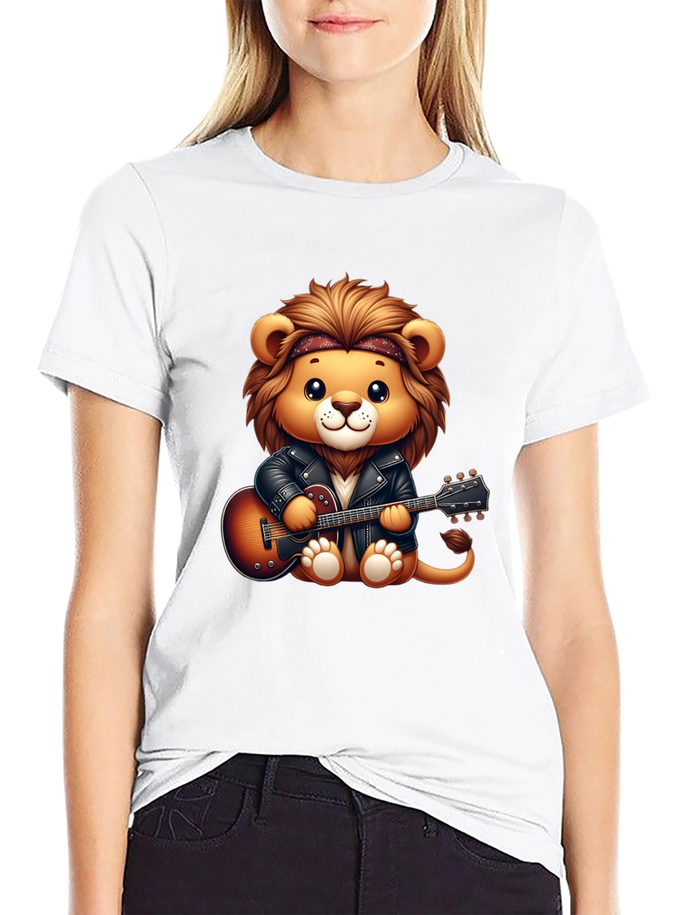 Black Lion Rockstar Graphic Tee view 9