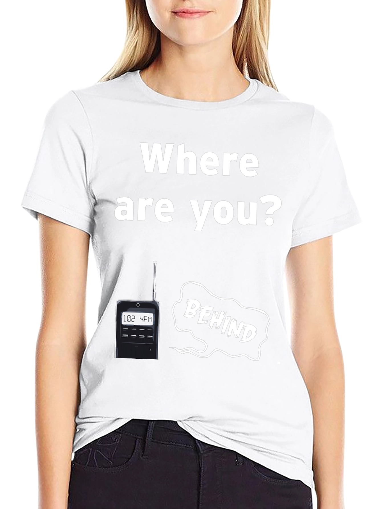 Black Where Are You? T-Shirt Paranormal Ghost Hunter Tee view 9