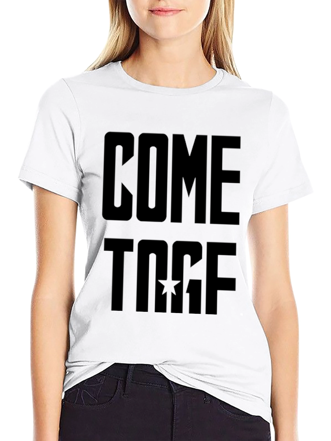 Black Come Together Black Graphic Tee view 9