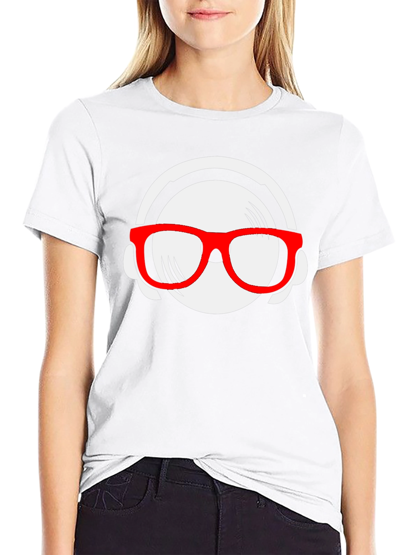 Black DJ Nerd Tee: Cool Graphic T-Shirt view 9