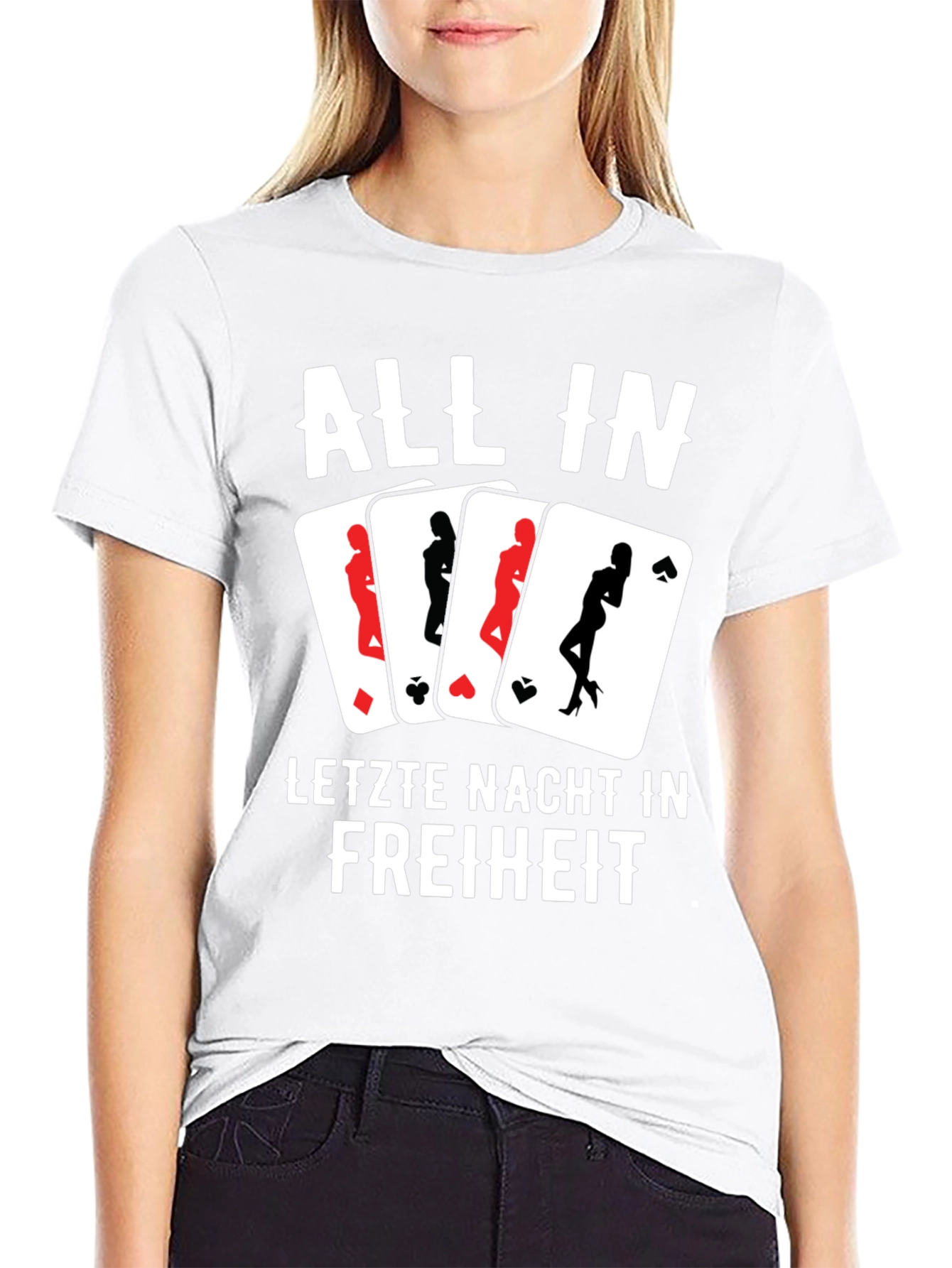 Black All In Last Night in Freedom T-Shirt view 9