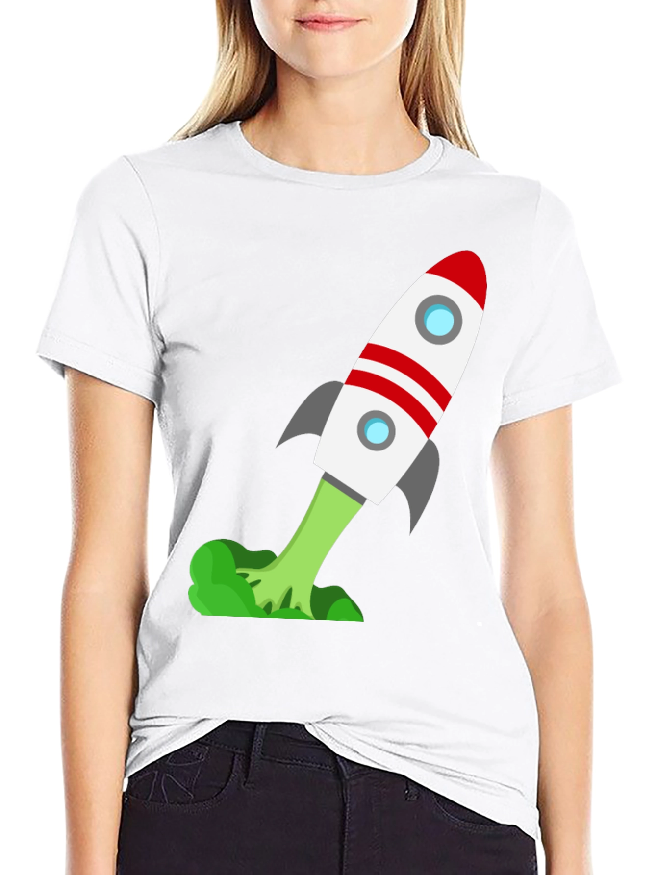 Black Rocket T-Shirt - Blast Off in Style! view 9