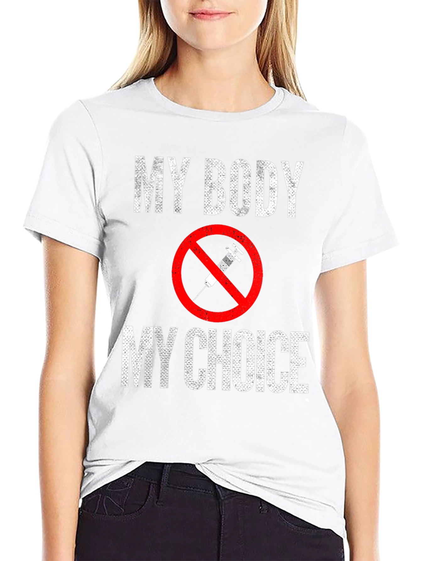 Black My Body My Choice T-Shirt view 9