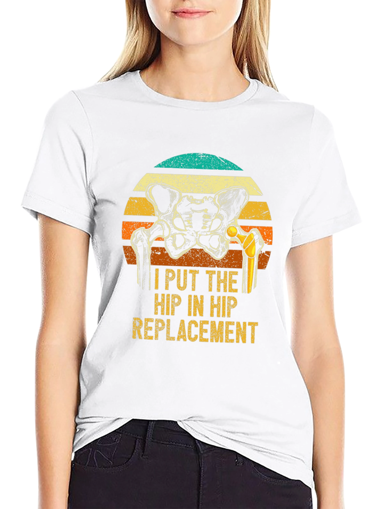 Hip Replacement Graphic Tee - Funny Surgeon Gift - 9