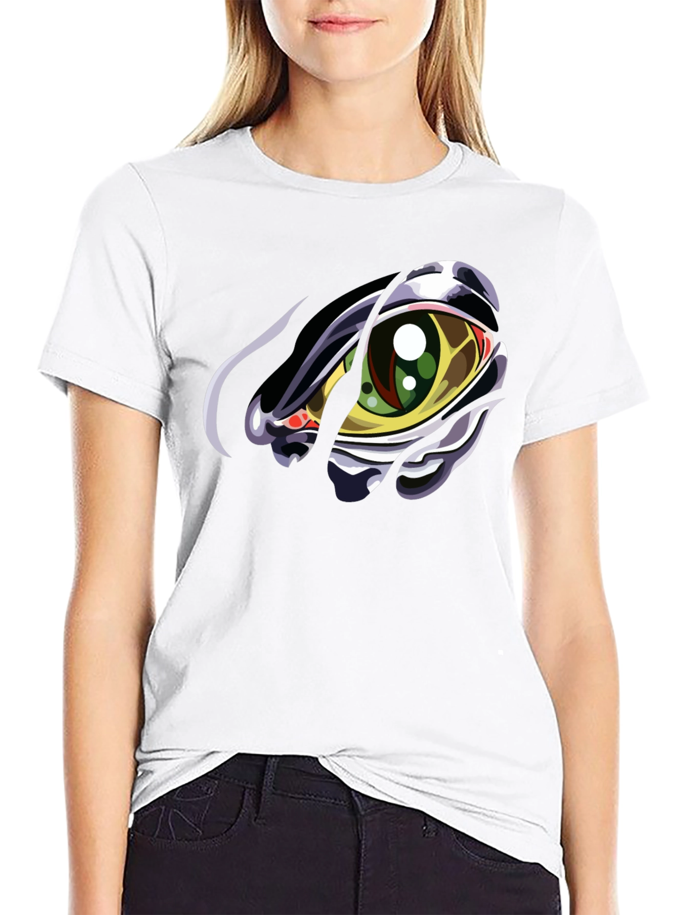 Black Eye Graphic T-Shirt view 9