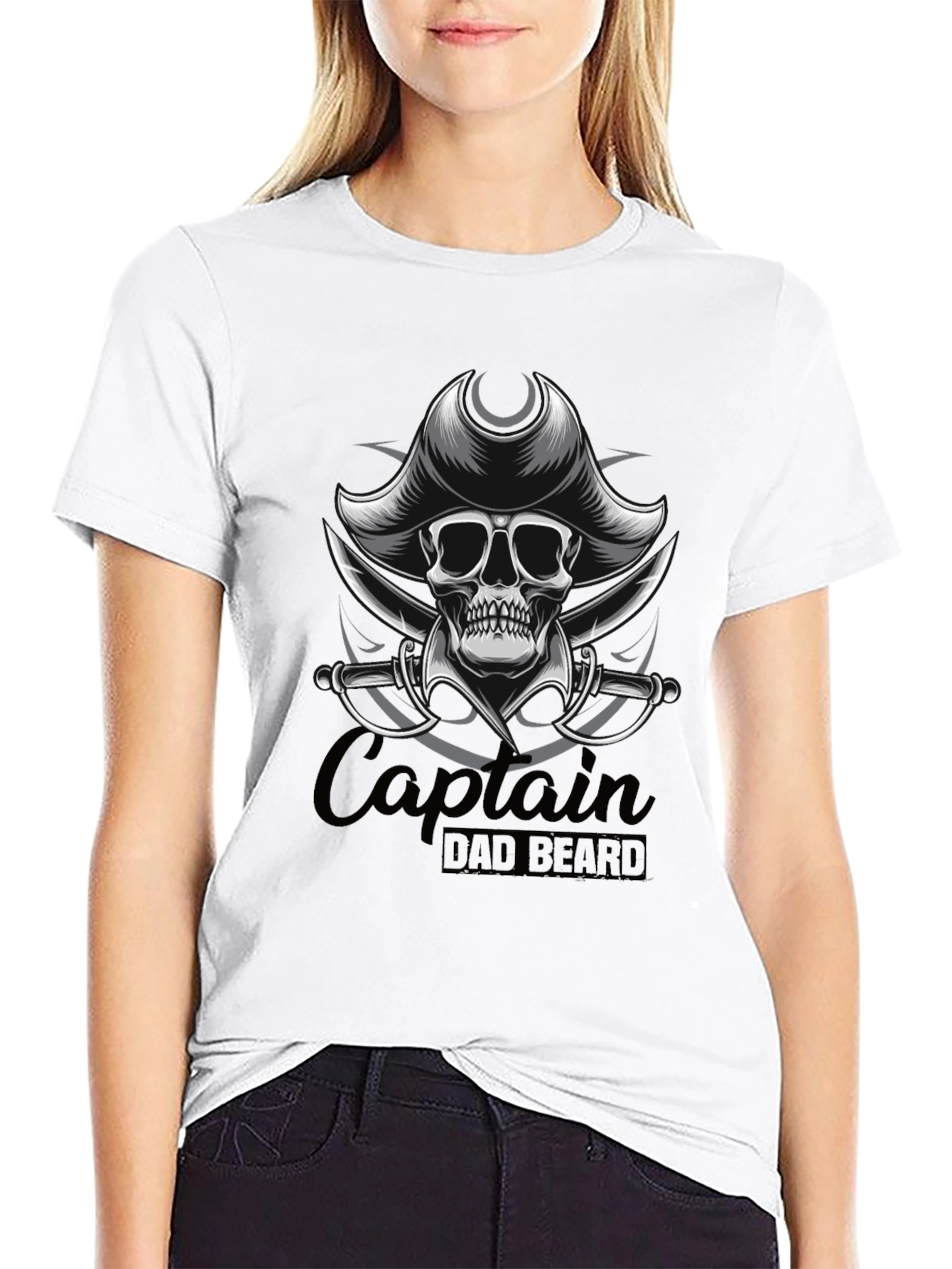 Captain Dad Beard Graphic T-Shirt - 9