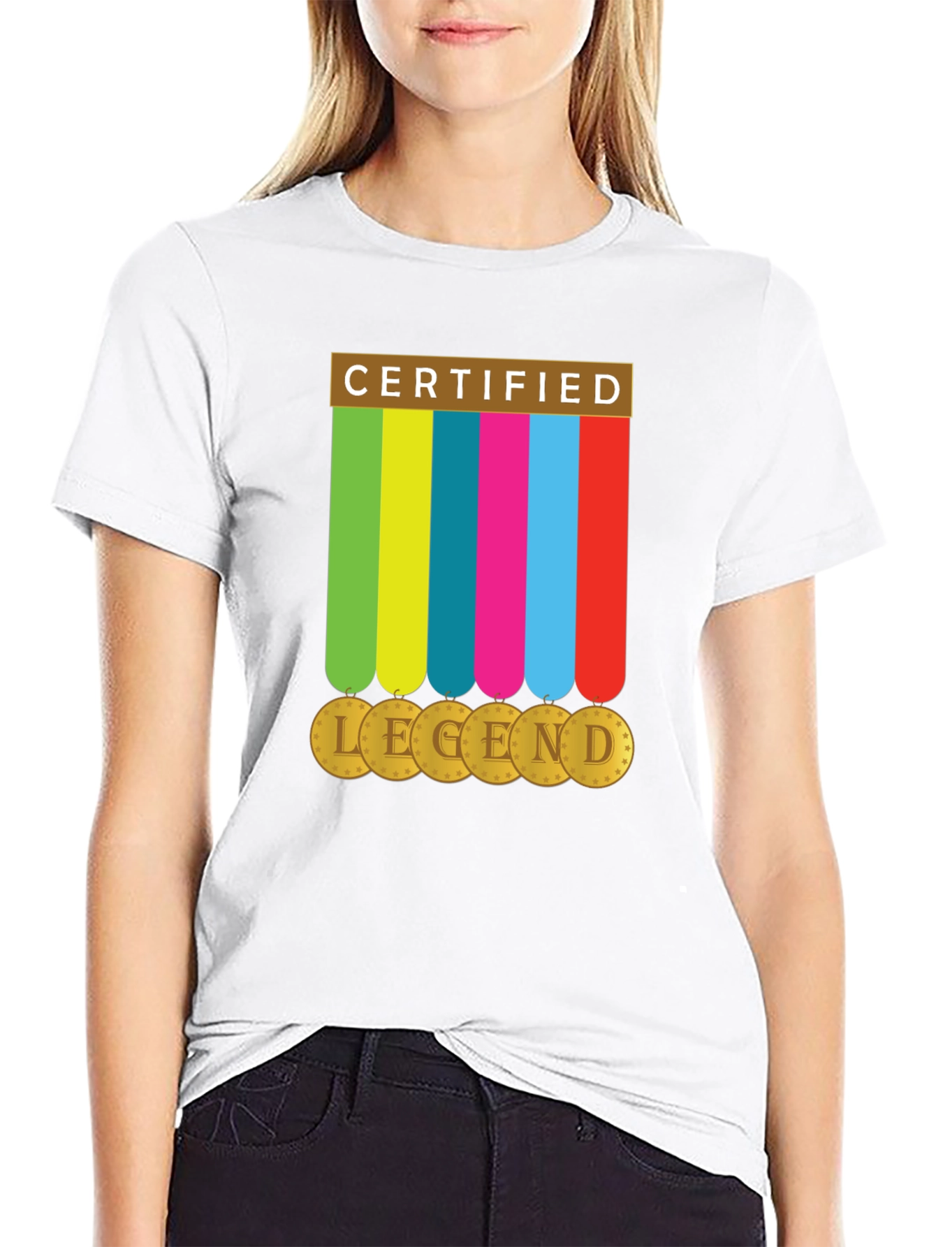 Black Certified Legend Graphic T-Shirt view 9