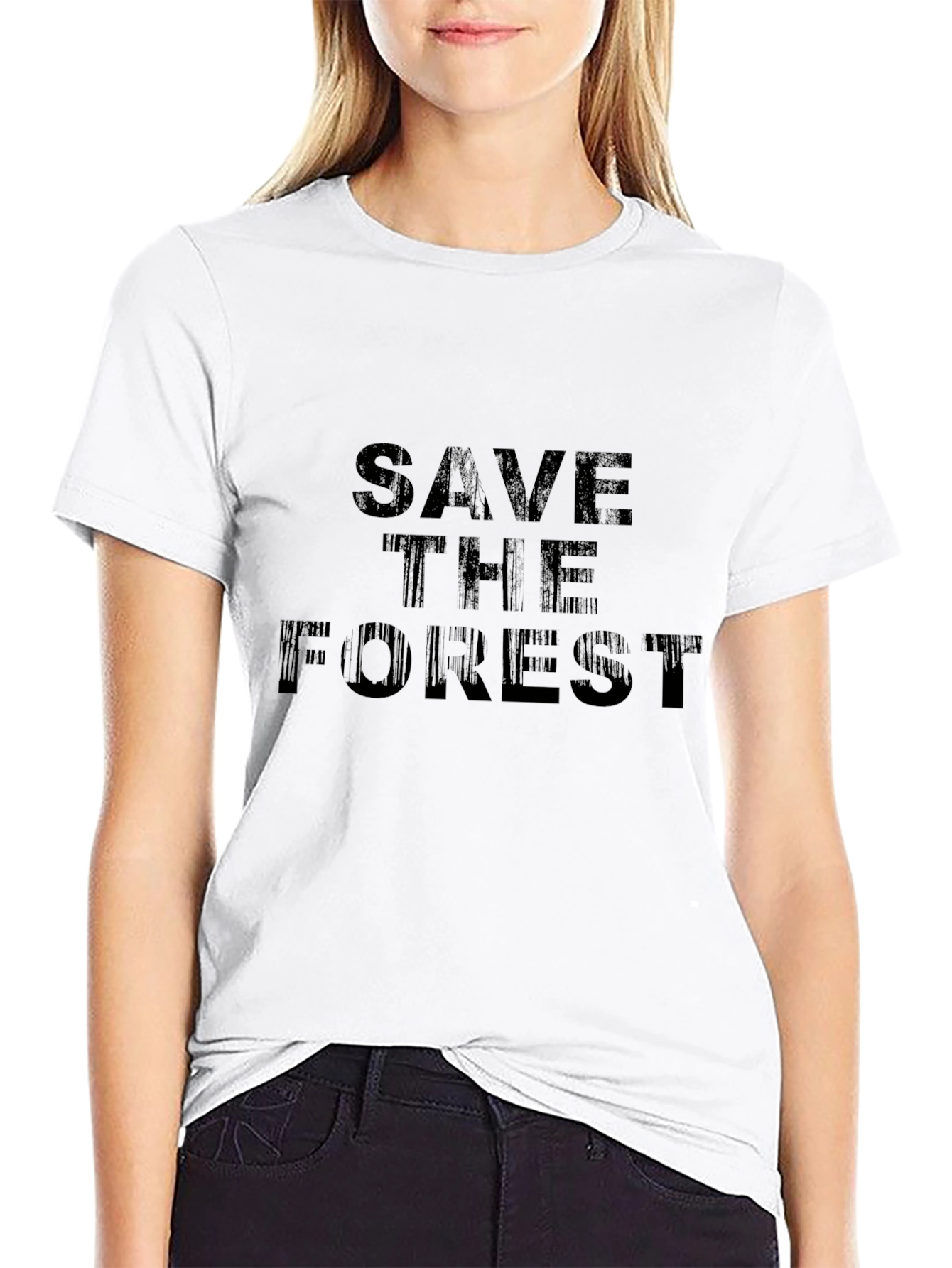 Save The Forest Graphic Tee - Eco Friendly T-Shirt - 9