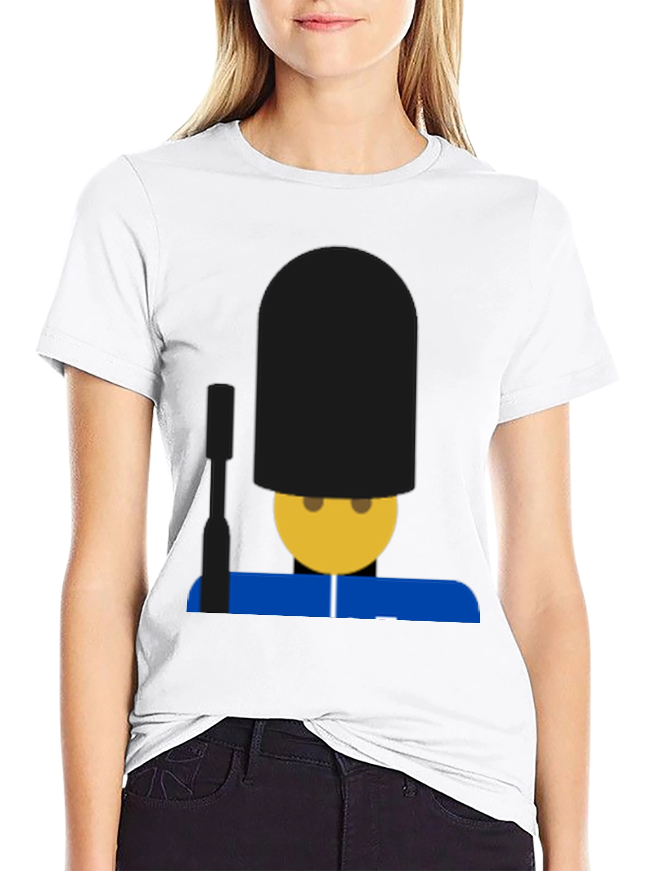 Black Royal Guard Graphic Tee view 9