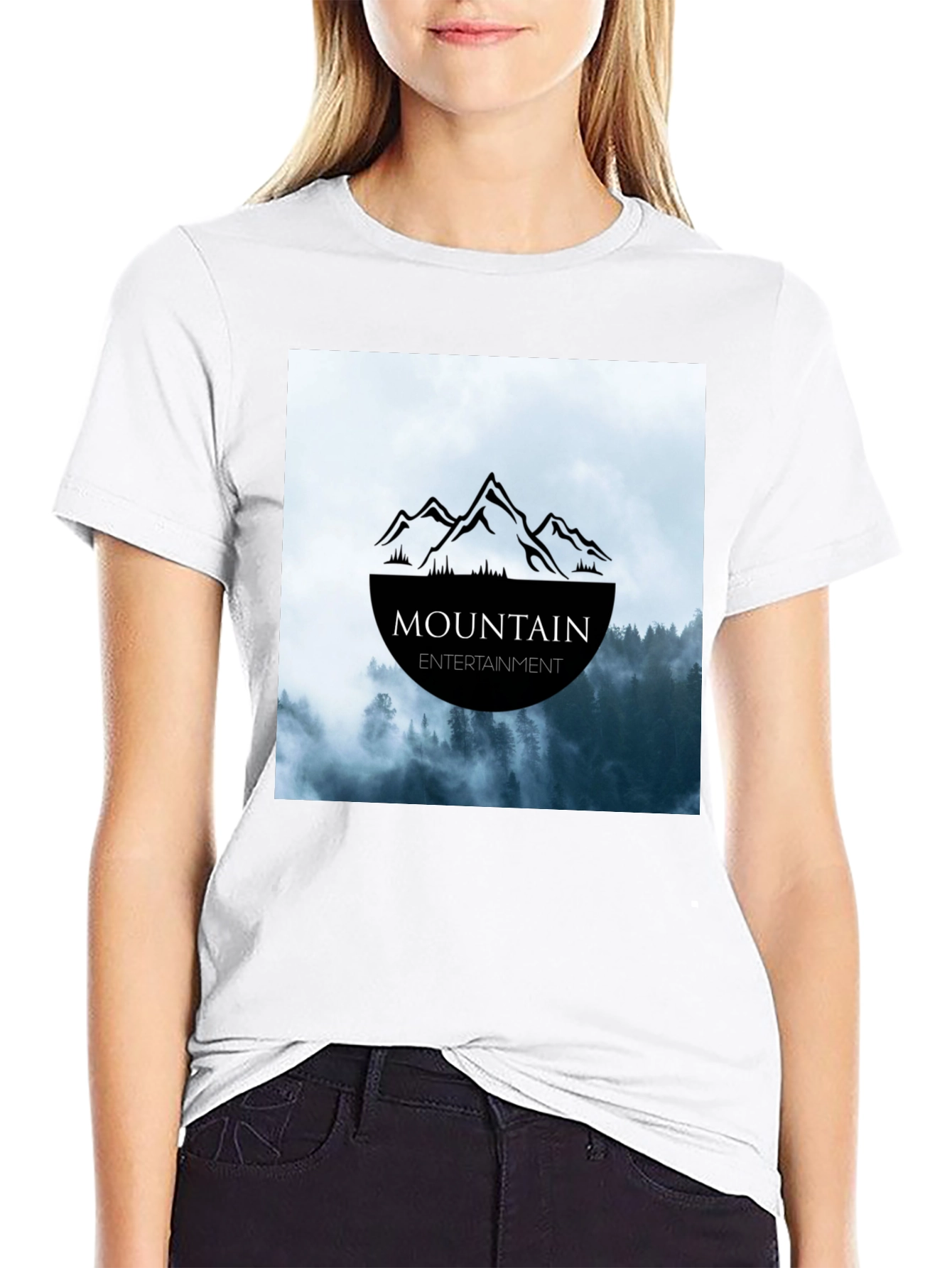 Black Mountain Entertainment Graphic T-Shirt - Classic Black Tee view 9